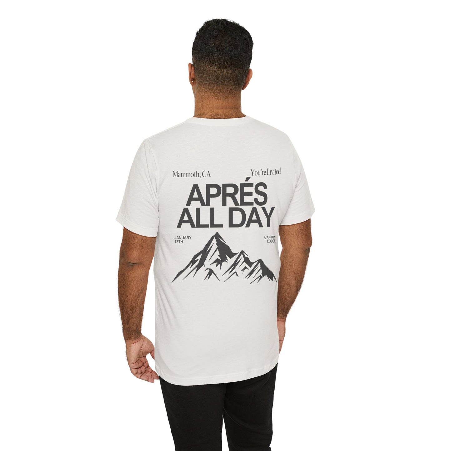 Aprés All Day Snowboard Streetwear T-Shirt