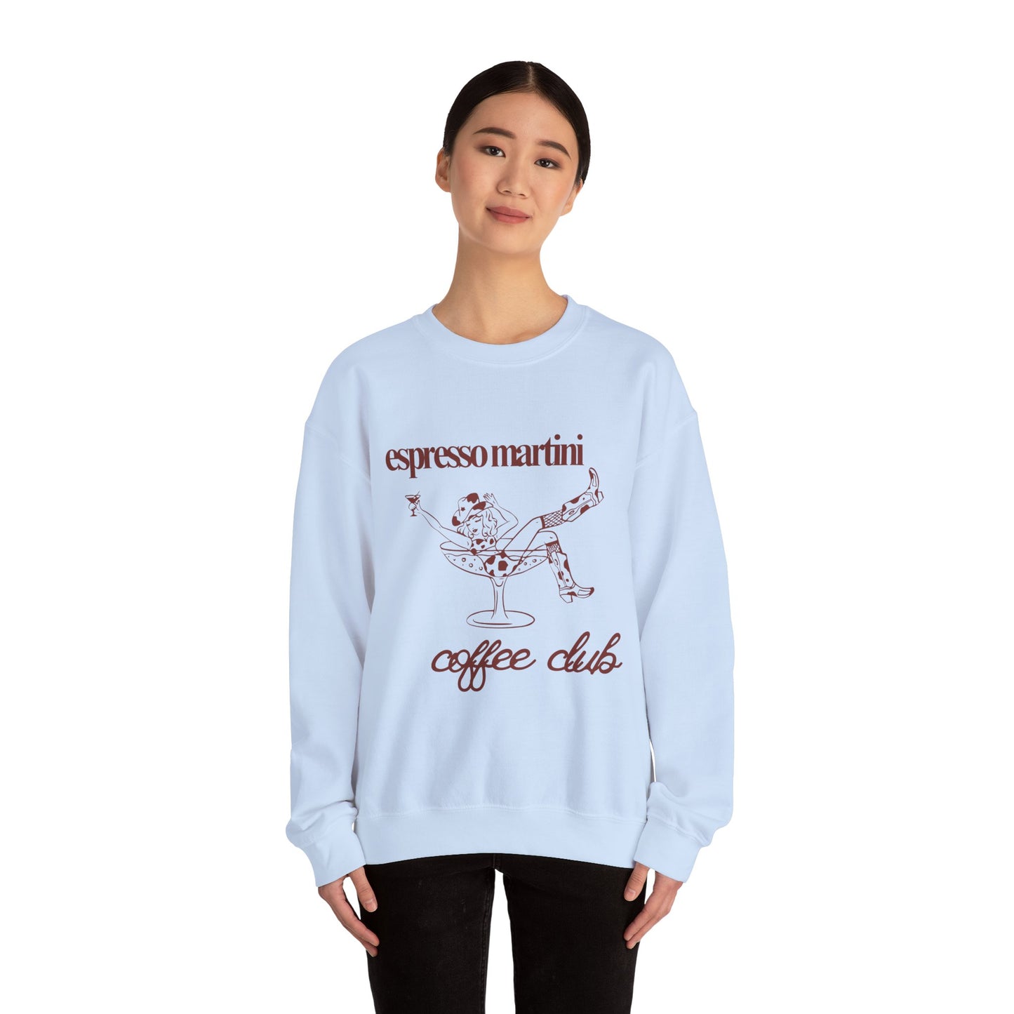 Espresso Martini Coffee Club Graphic Sweatshirt