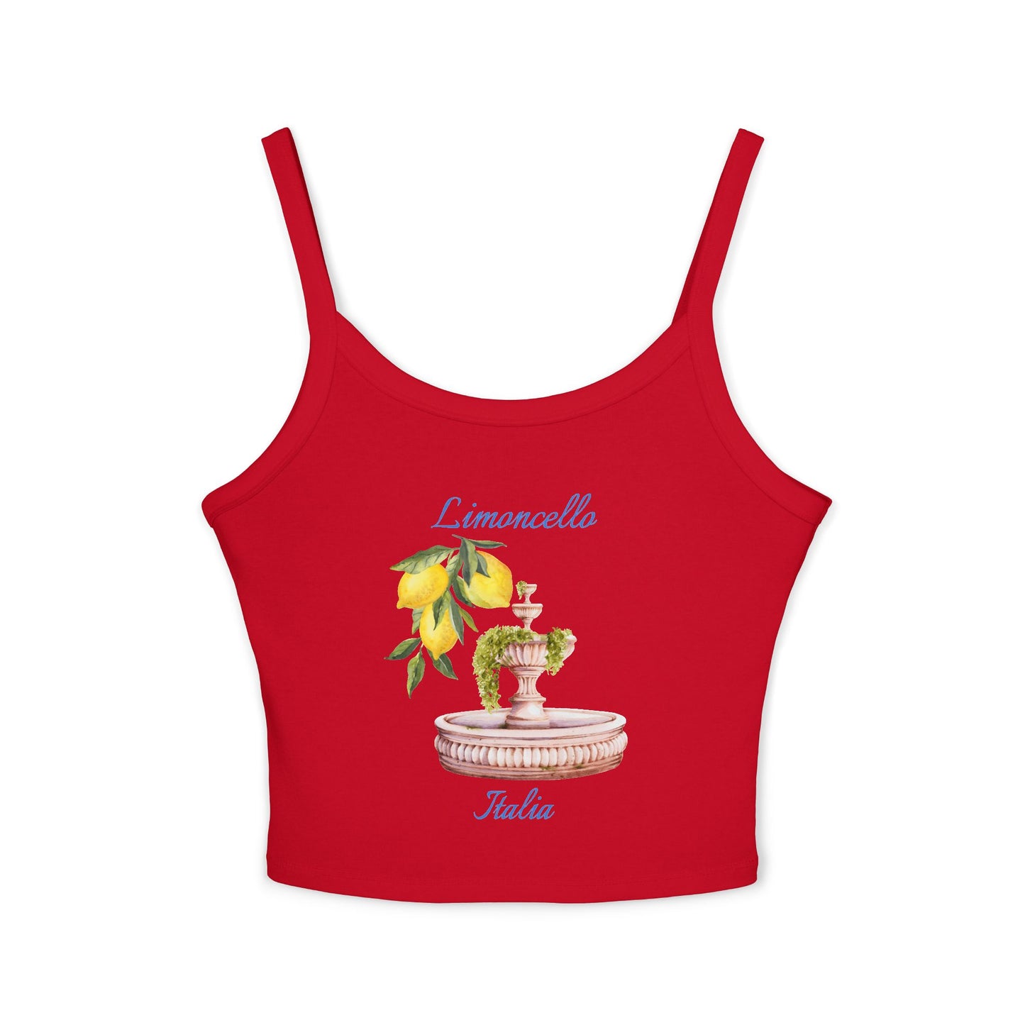 Limoncello Italy Spaghetti Strap Tank Top