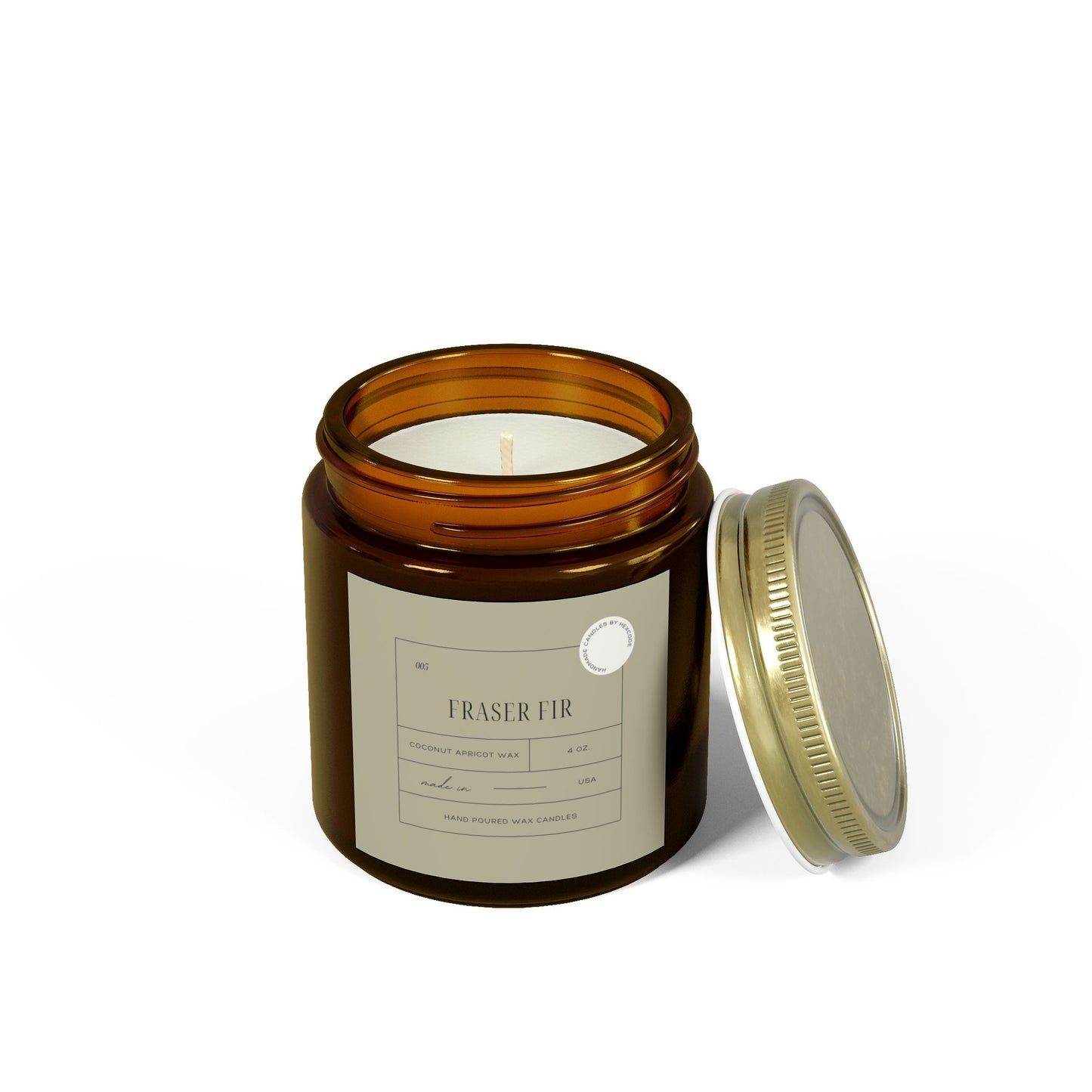 Fraser Fir - Coconut Apricot Scented Candle