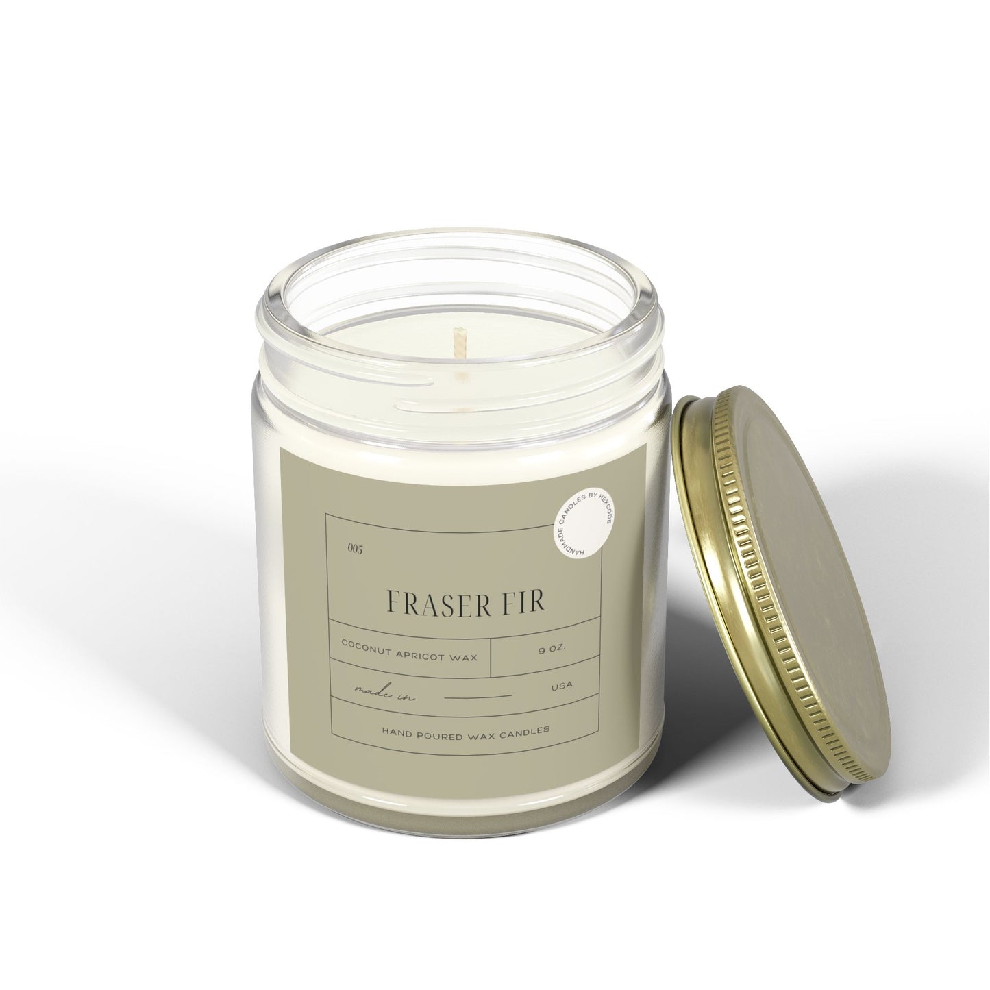 Fraser Fir - Coconut Apricot Scented Candle