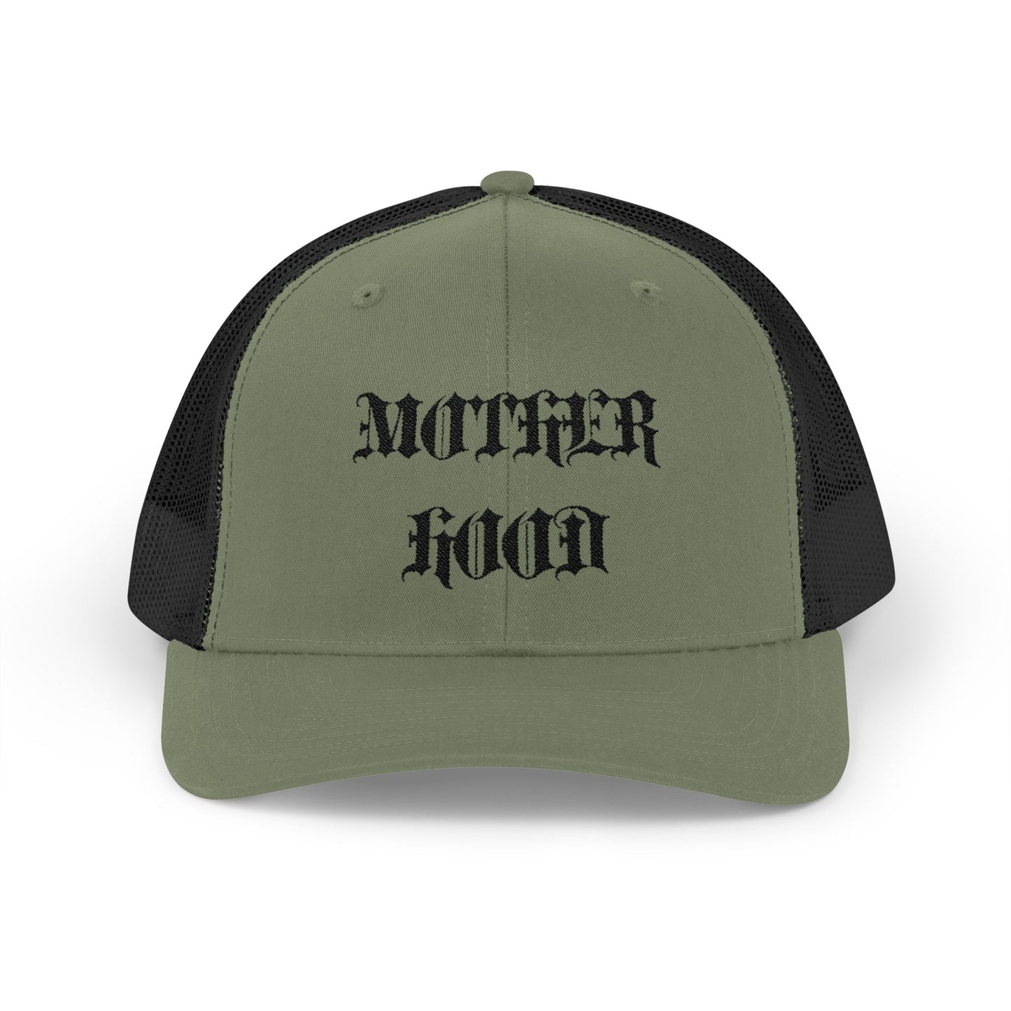 Mother Hood Embroidered Snapback Trucker Cap