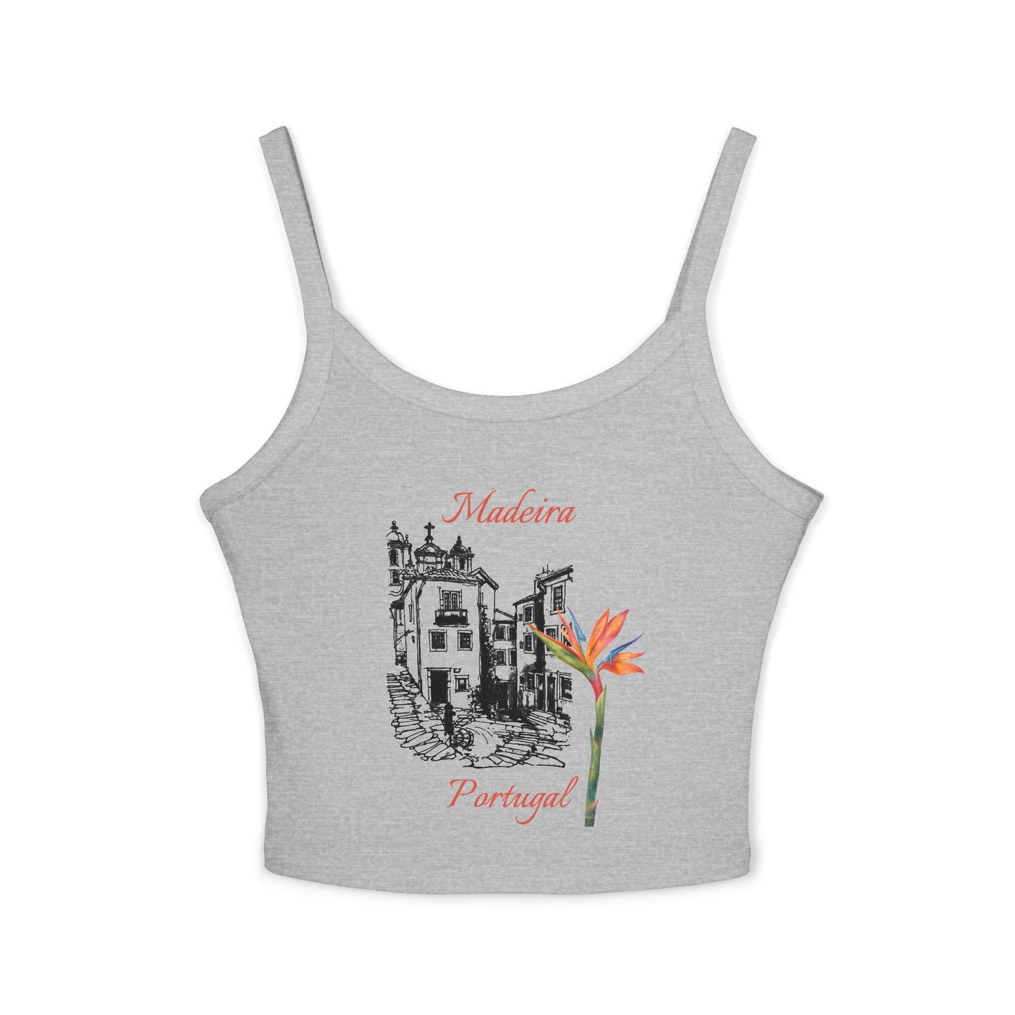 Madeira Portugal Spaghetti Strap Tank Top