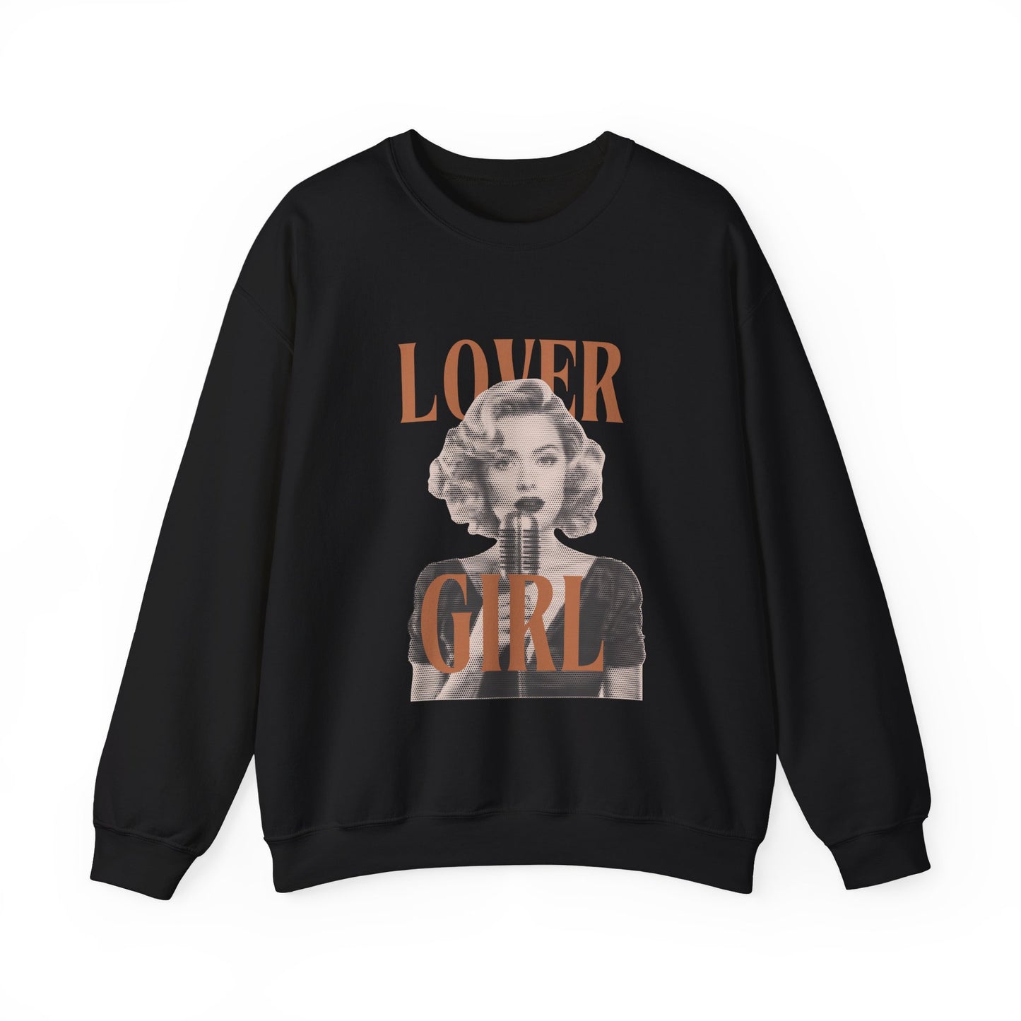 Lovergirl Vintage Aesthetic Valentine's Day Graphic Sweatshirt