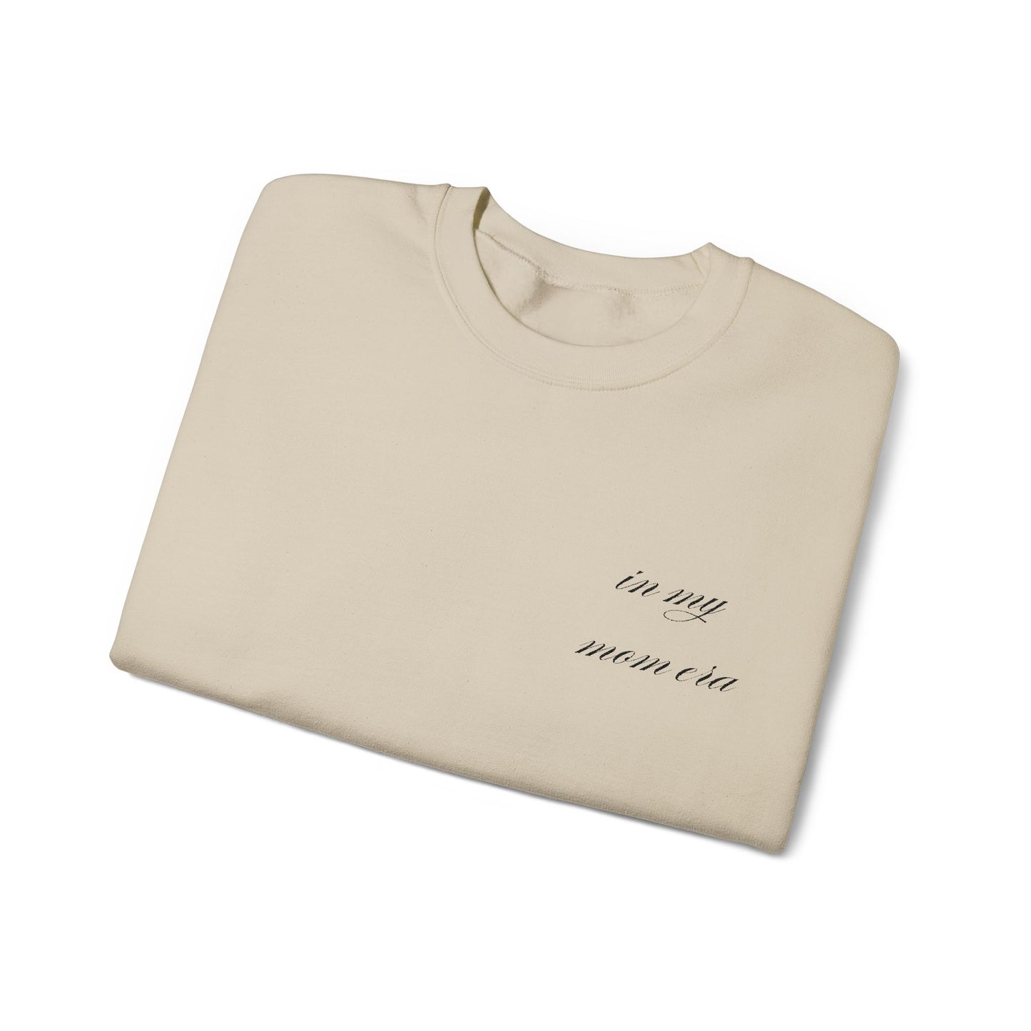 In My Mom Era Embroidered Crewneck Sweatshirt
