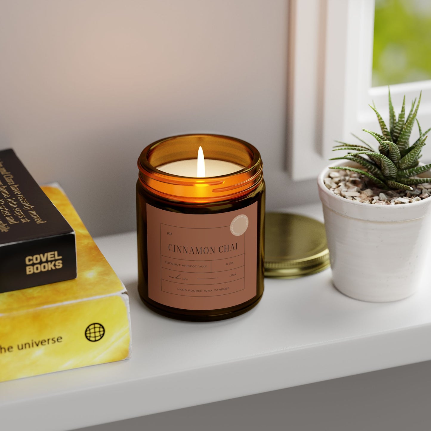 Cinnamon Chai - Coconut Apricot Scented Candle