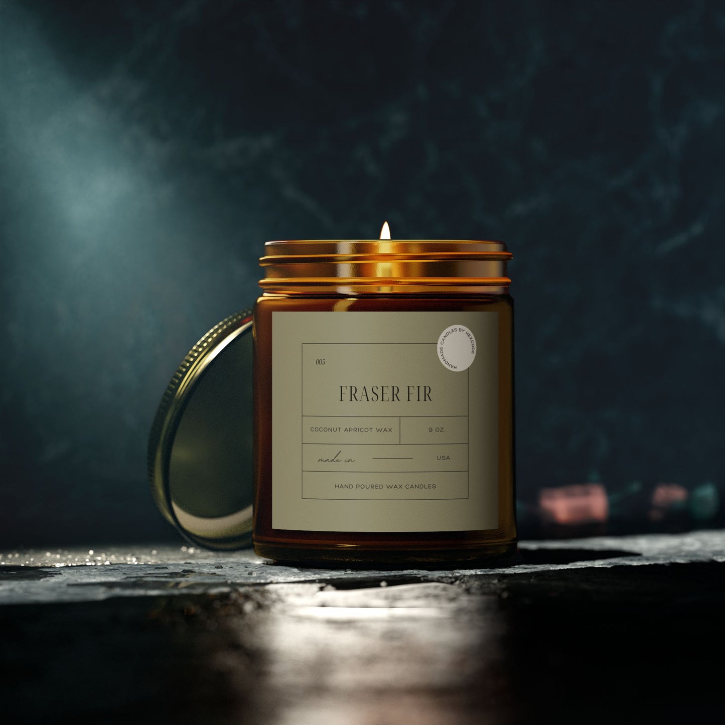 Fraser Fir - Coconut Apricot Scented Candle