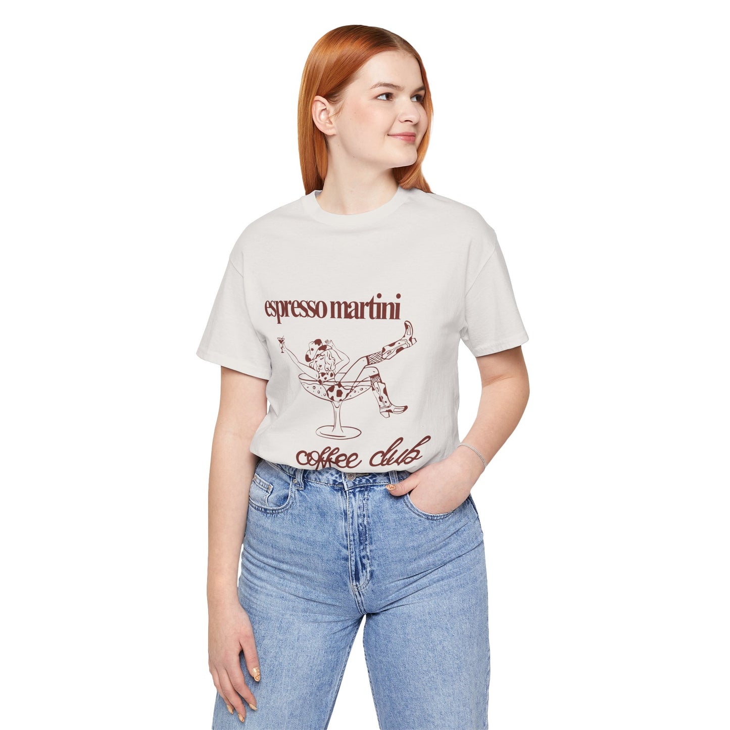 Espresso Martini Coffee Club Graphic Streetwear T-Shirt