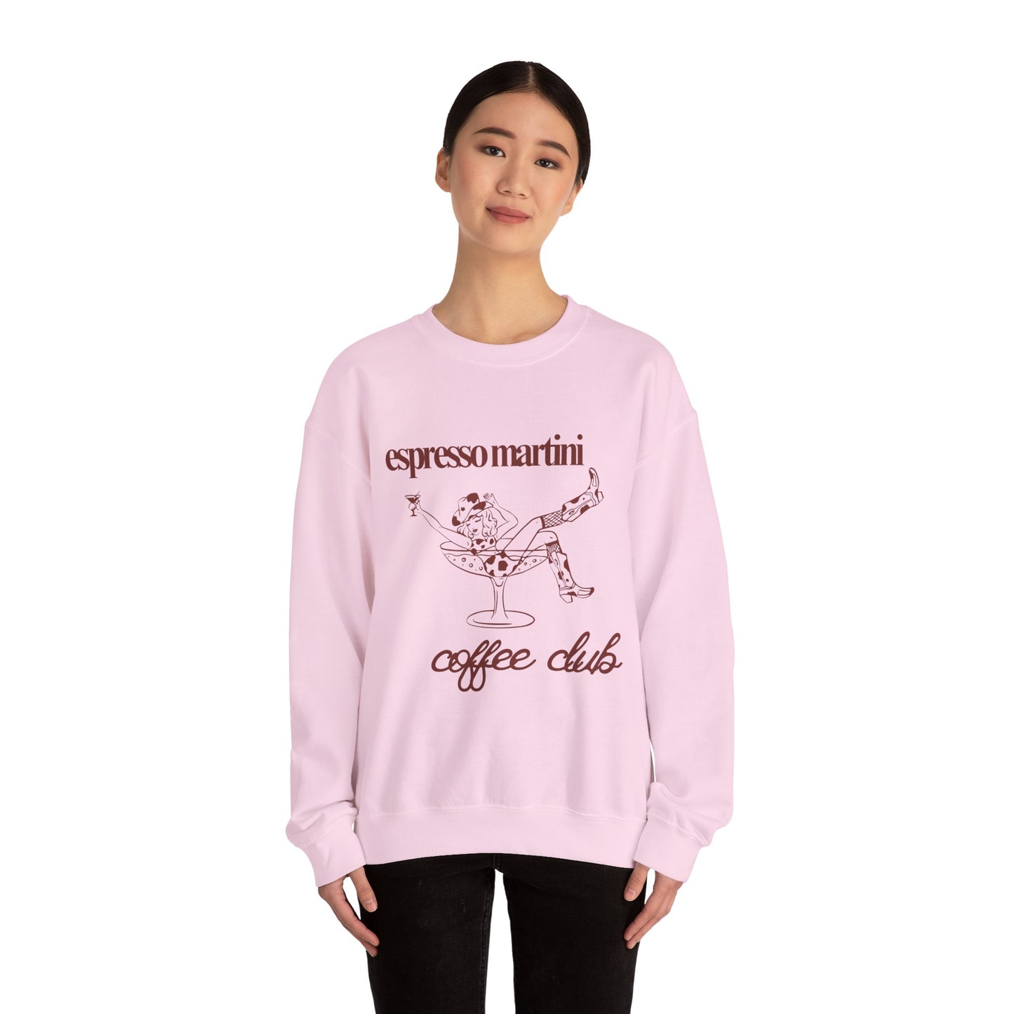 Espresso Martini Coffee Club Graphic Sweatshirt