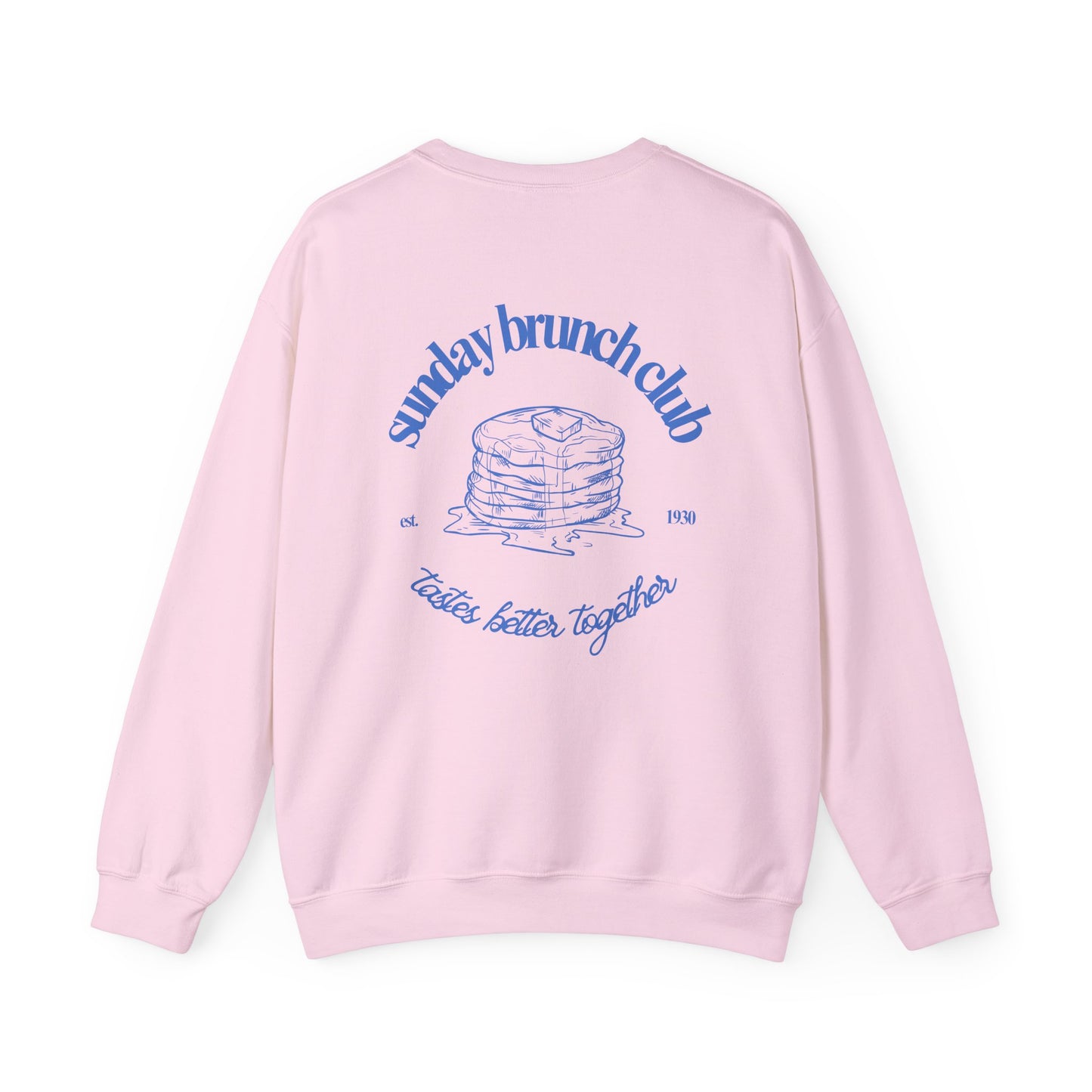 Sunday Brunch Club Breakfast Graphic Sweatshirt