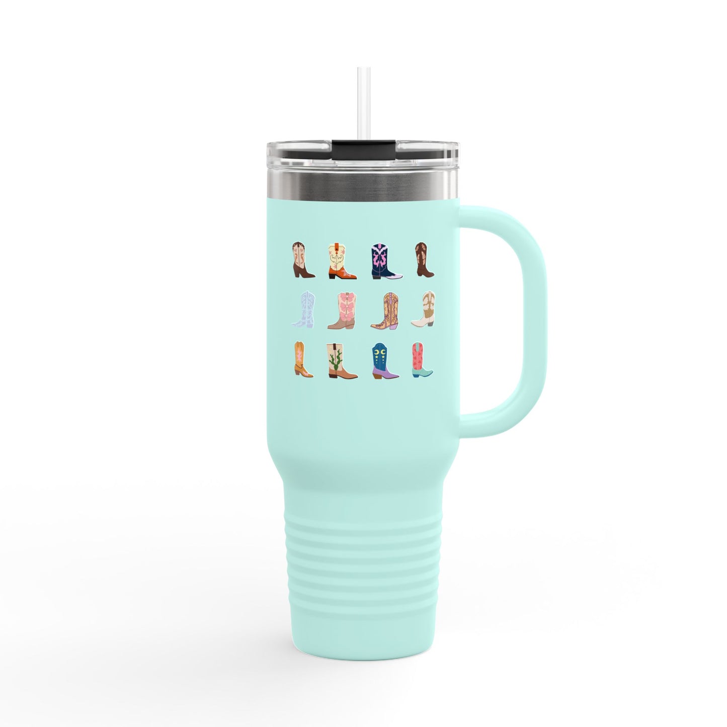 These Boots Insulated Travel Tumbler Mug