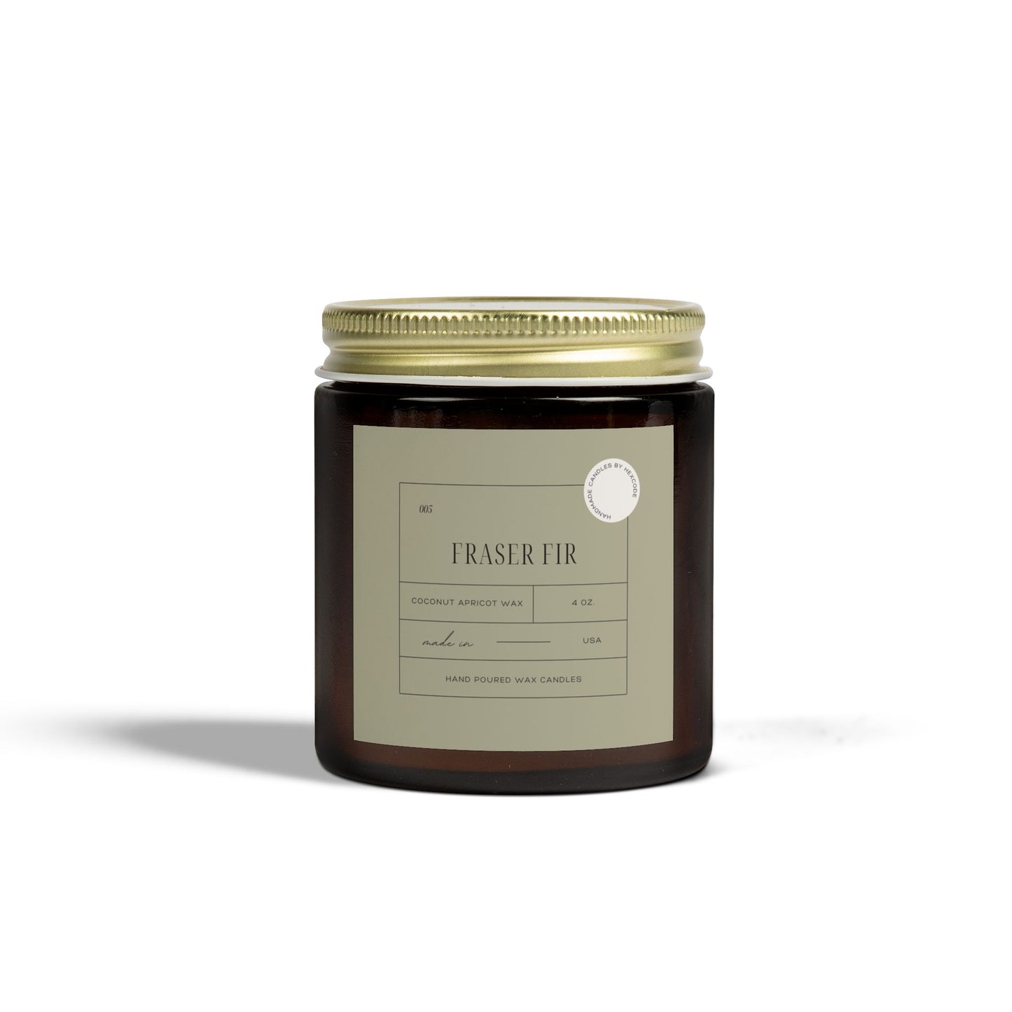 Fraser Fir - Coconut Apricot Scented Candle
