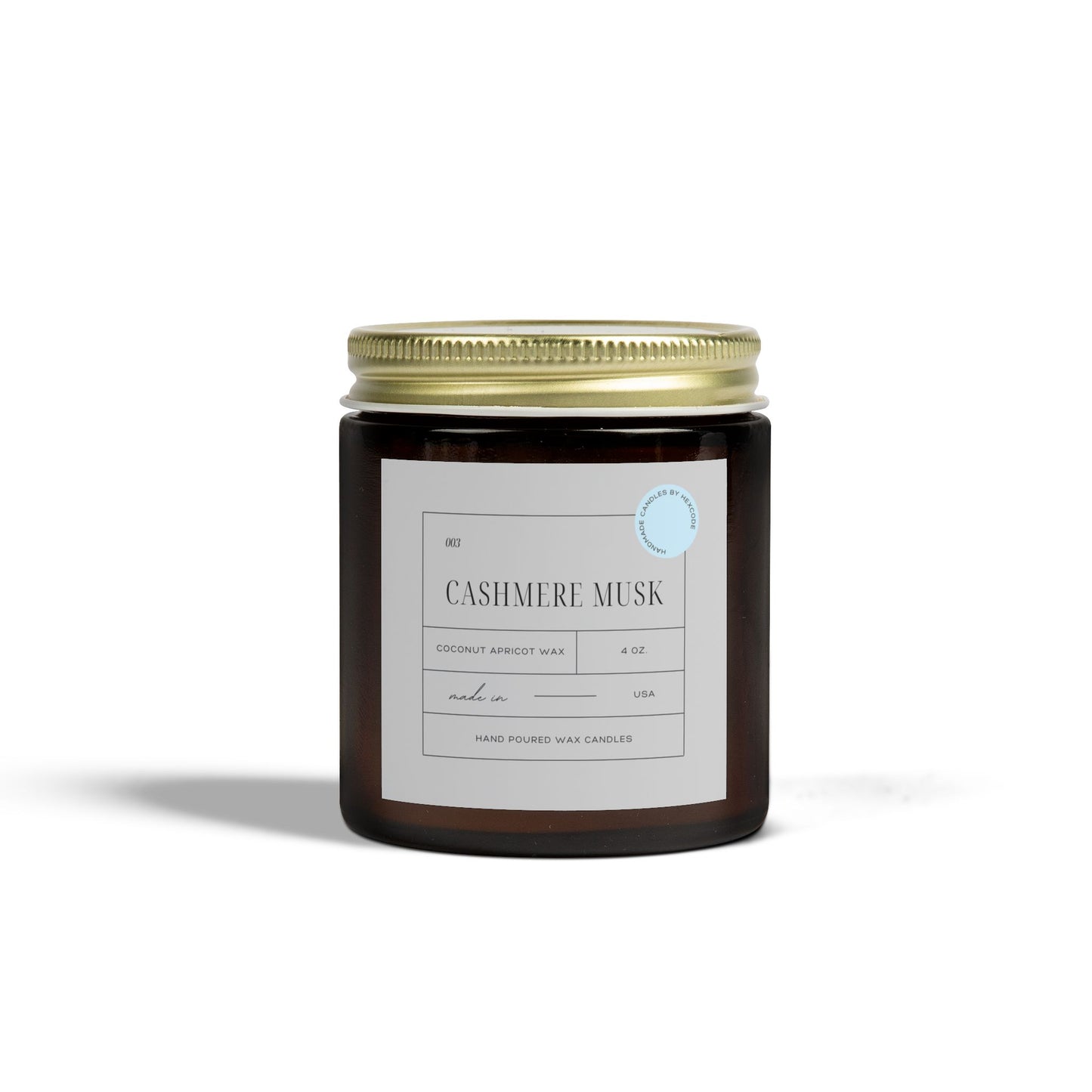 Cashmere Musk - Coconut Apricot Scented Candle
