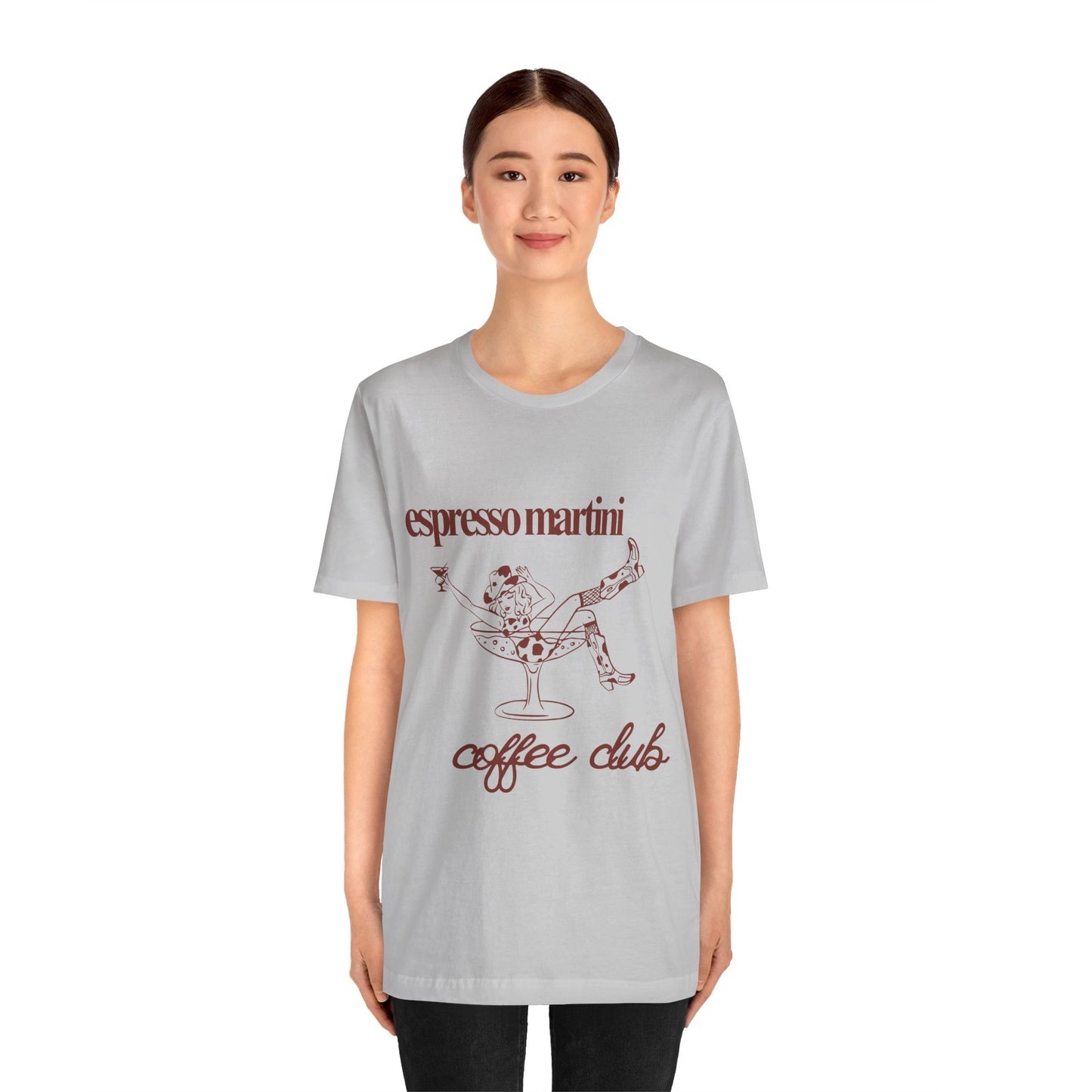 Espresso Martini Coffee Club Graphic Streetwear T-Shirt