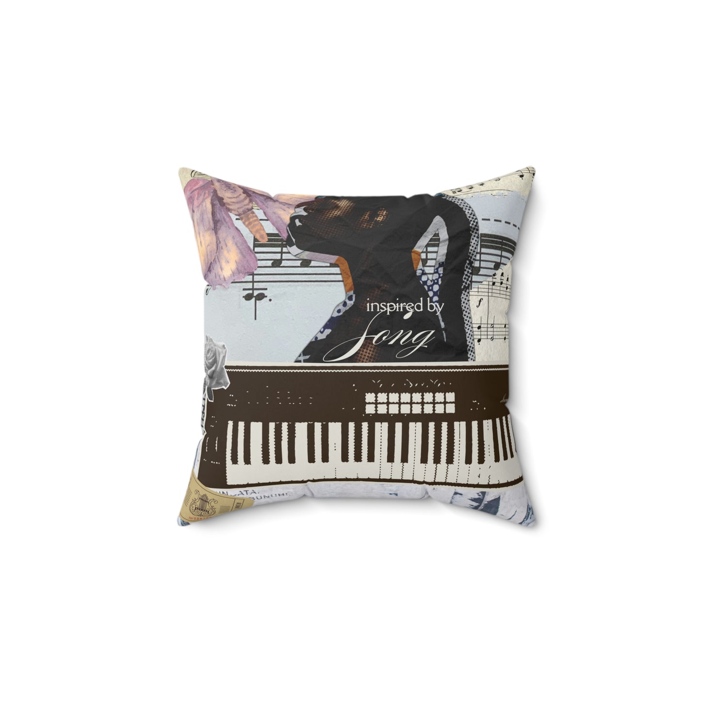 Inspired by Song Music Decor Pillow