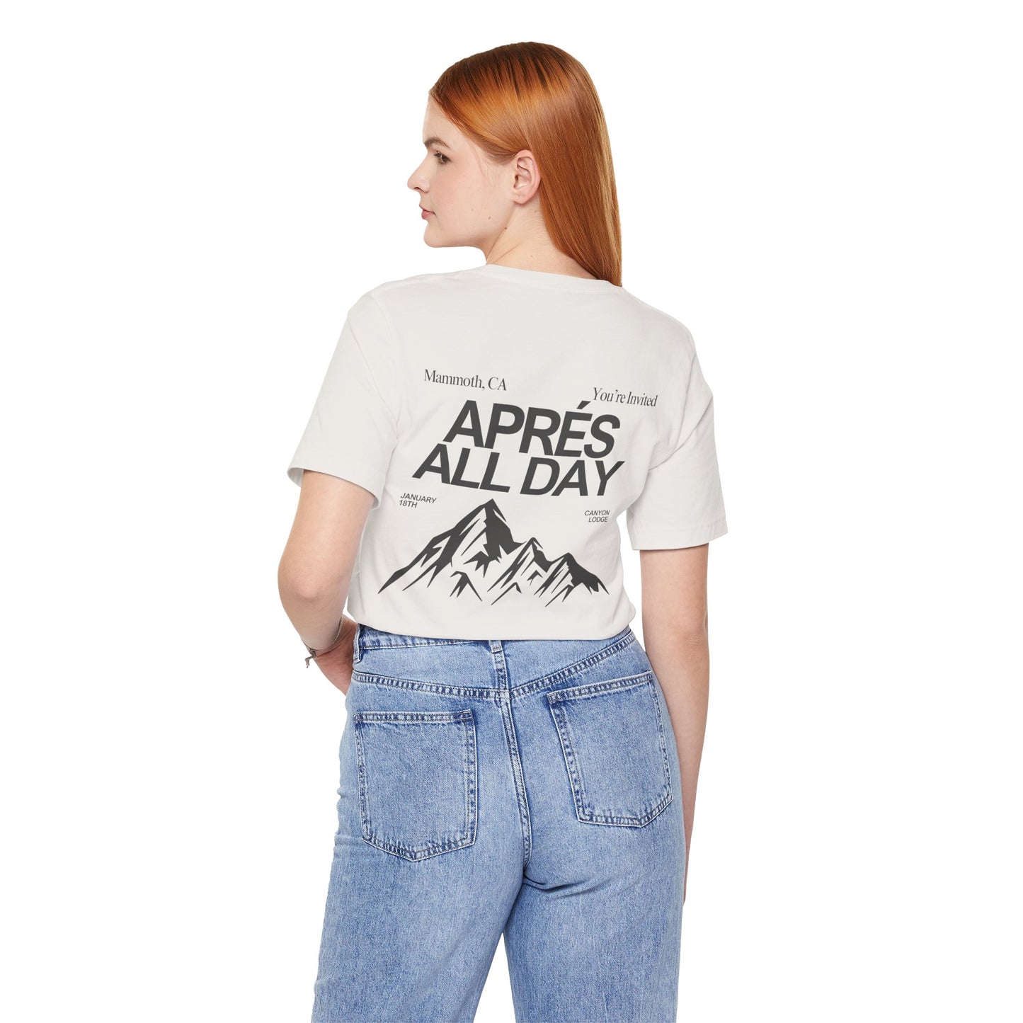 Aprés All Day Snowboard Streetwear T-Shirt
