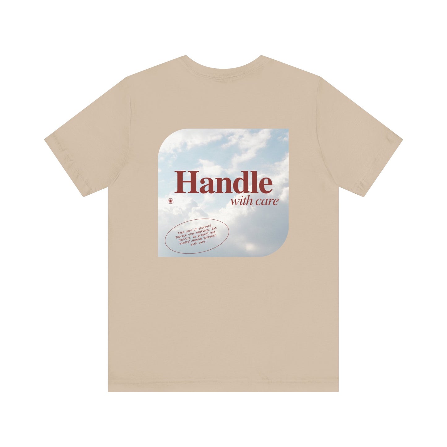 Handle with Care Streetwear T-Shirt - Dark Grey