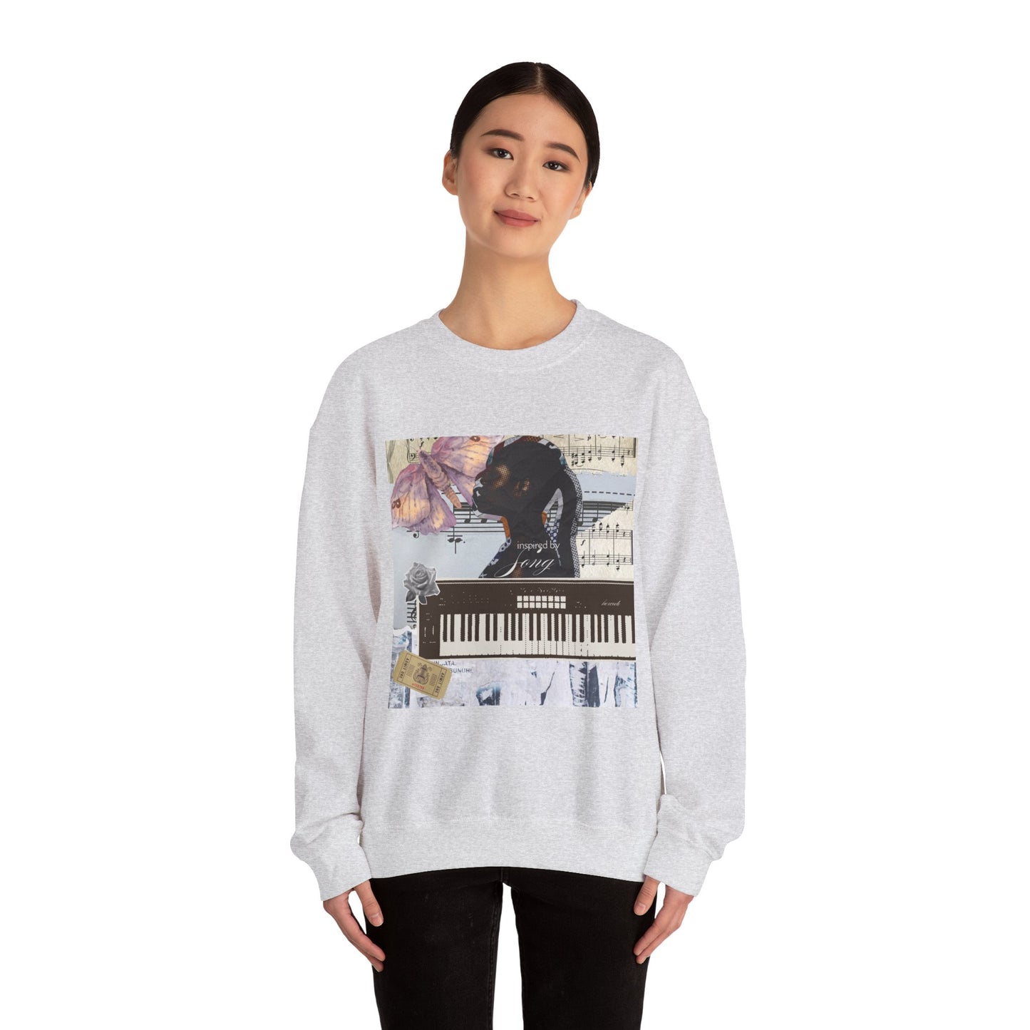 Inspired by Song Music Graphic Sweatshirt