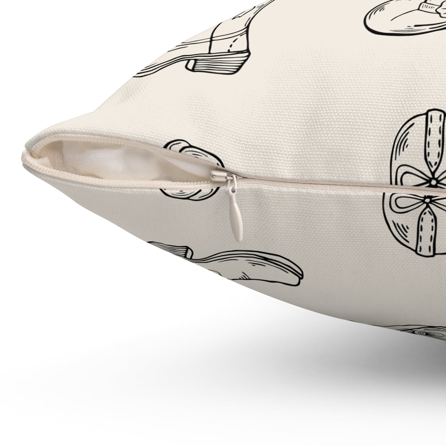 Cowgirl Boot and Hat Decor Pillow