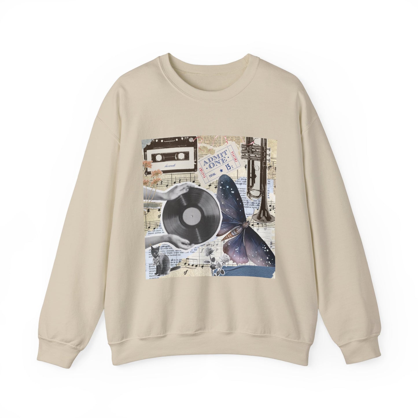Listening Party Music Graphic Sweatshirt