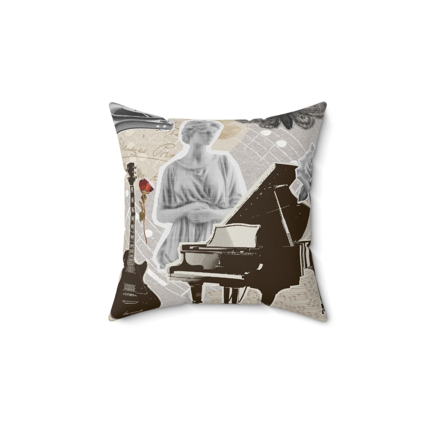 Phantom Music Decor Pillow