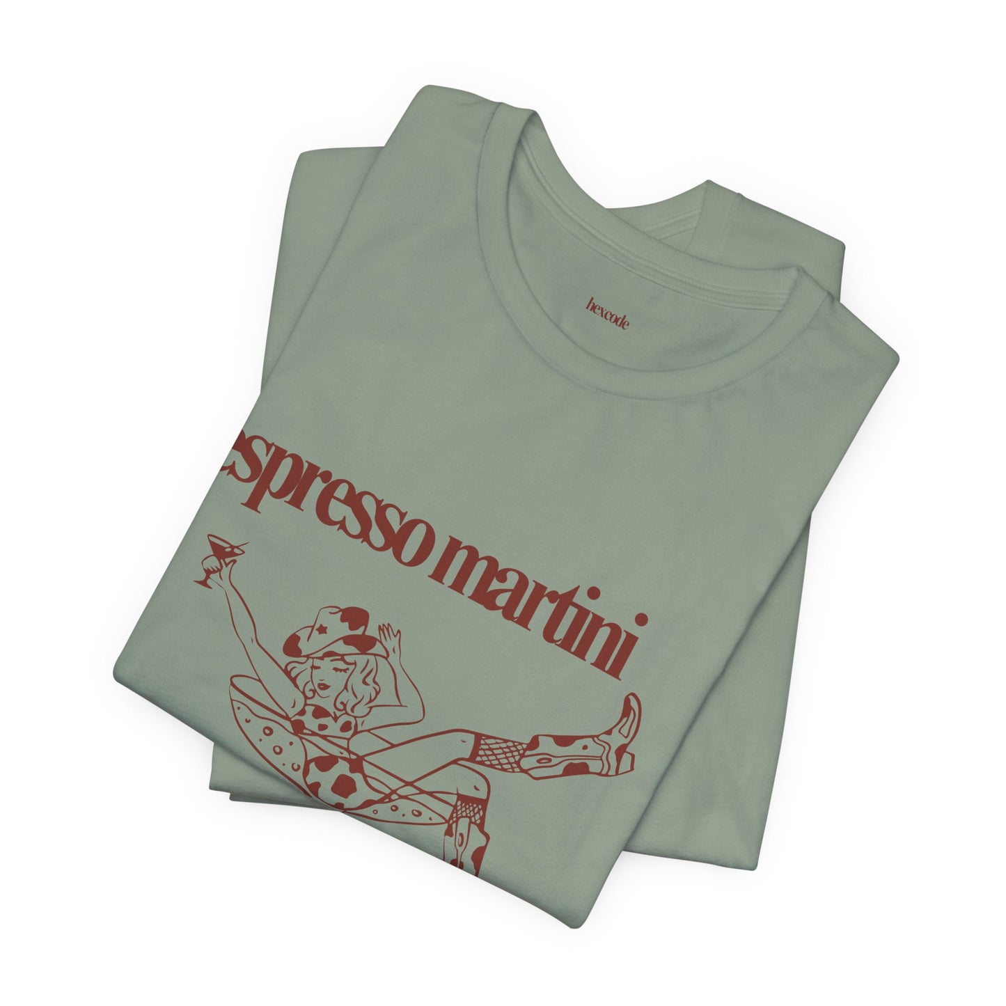 Espresso Martini Coffee Club Graphic Streetwear T-Shirt