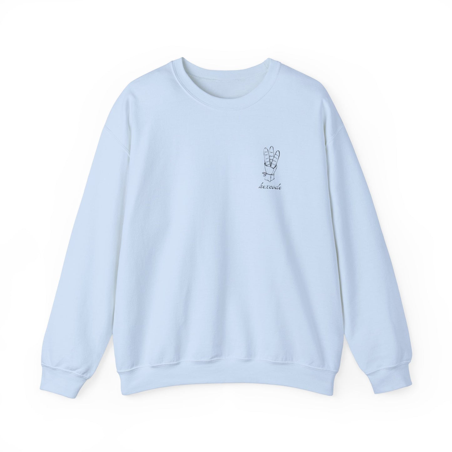 Baguette to Forget Le Pain Graphic Sweatshirt