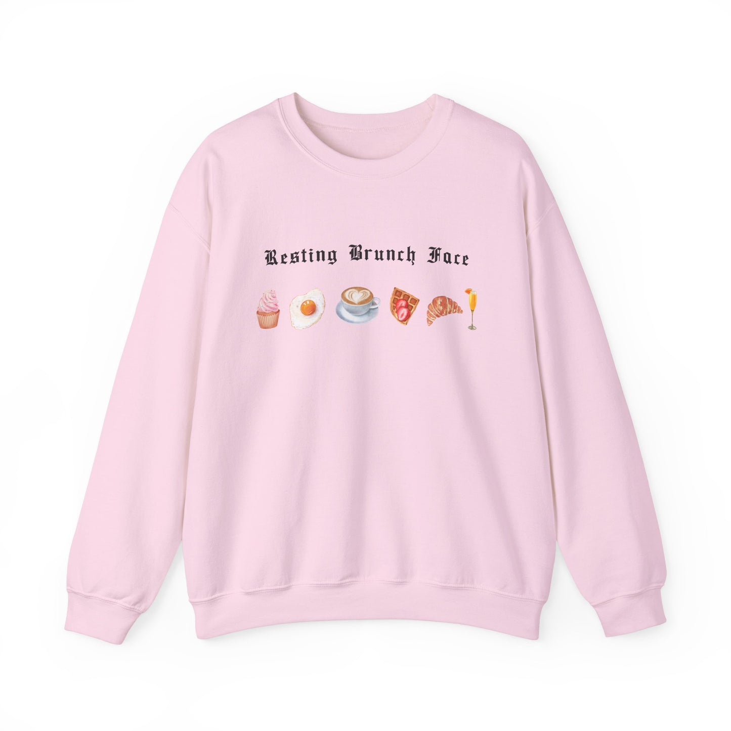 Resting Brunch Face Graphic Sweatshirt