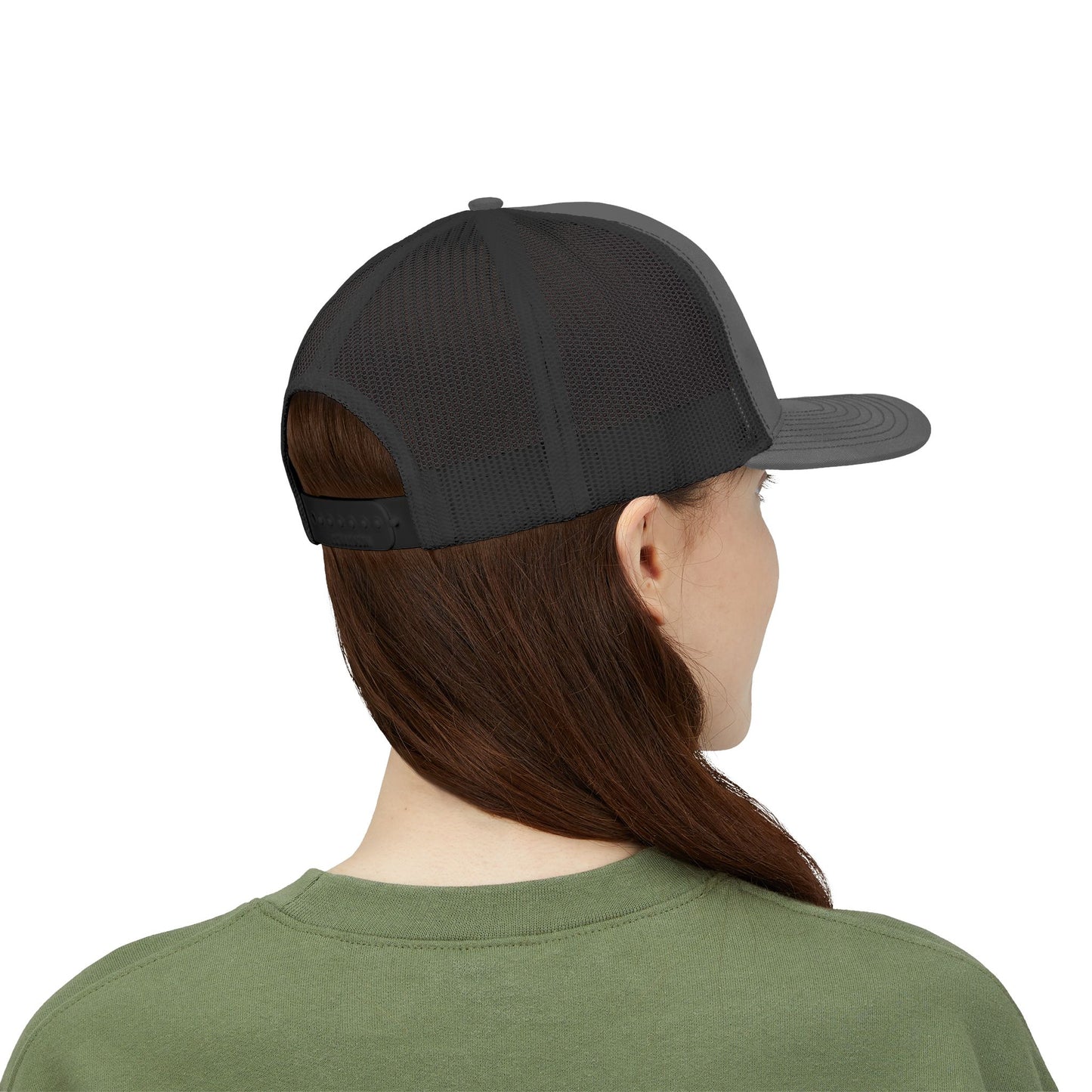 Mother Hood Embroidered Snapback Trucker Cap
