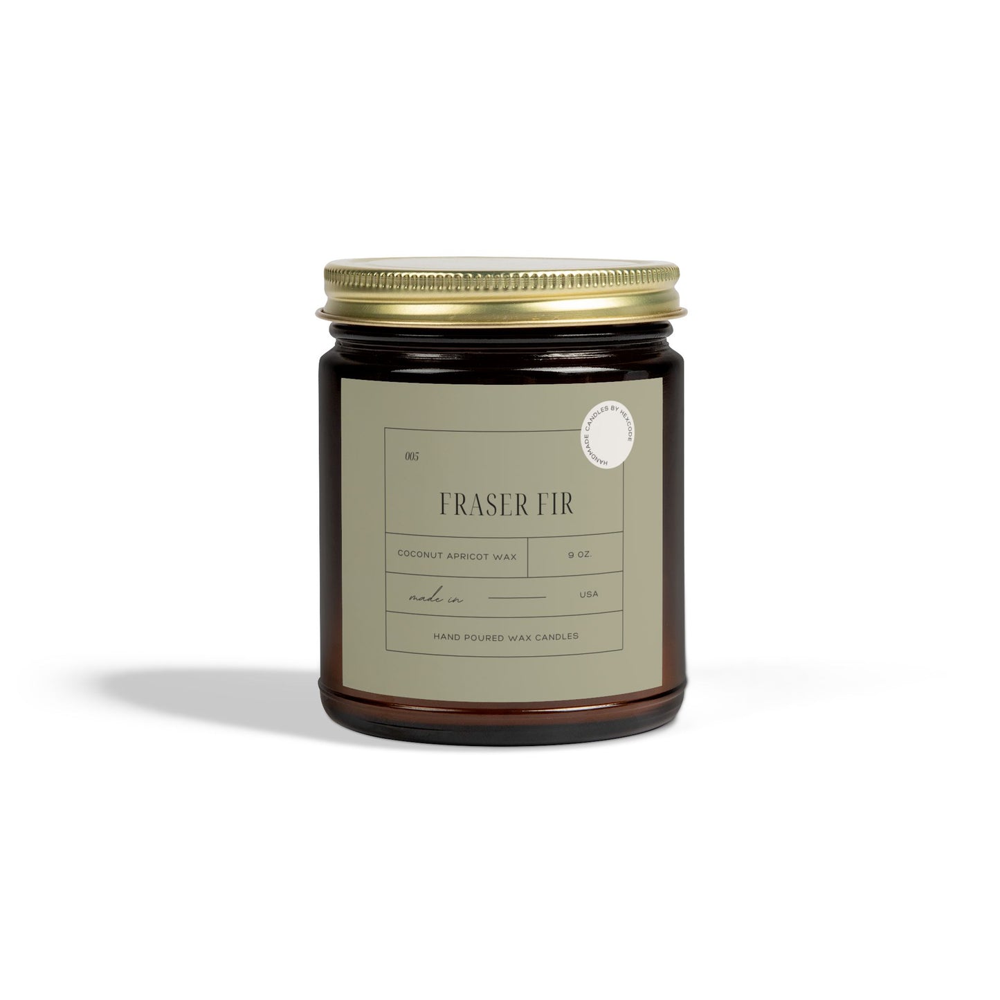 Fraser Fir - Coconut Apricot Scented Candle