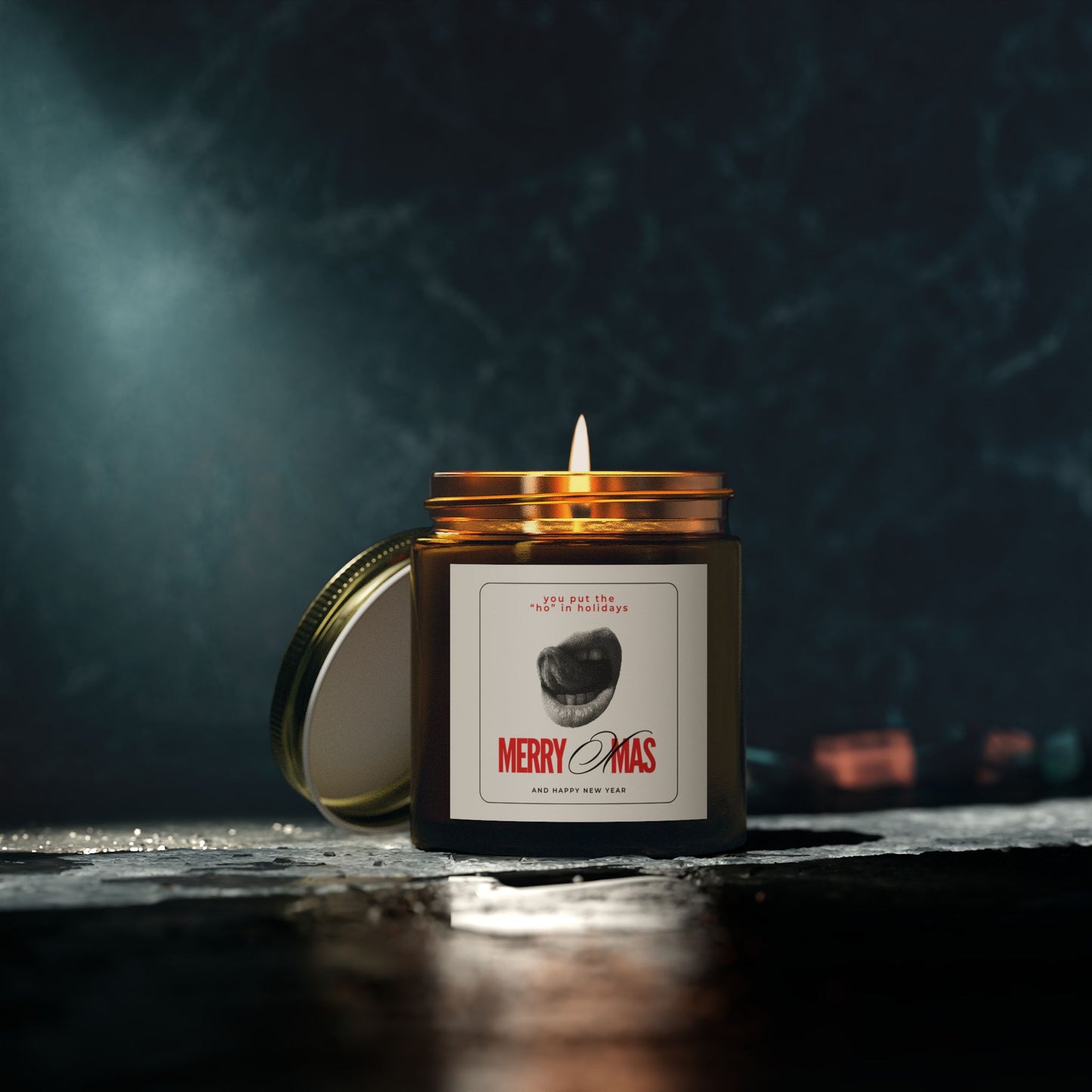 You Put the "Ho" in Holidays Merry Xmas Scented Candles
