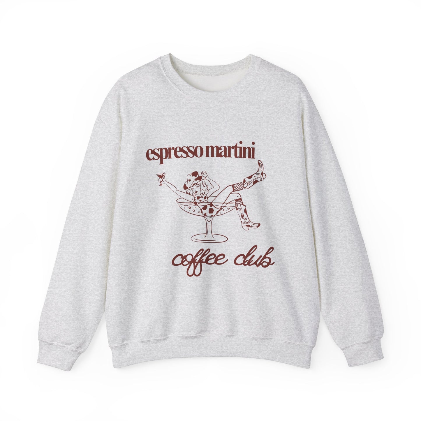 Espresso Martini Coffee Club Graphic Sweatshirt