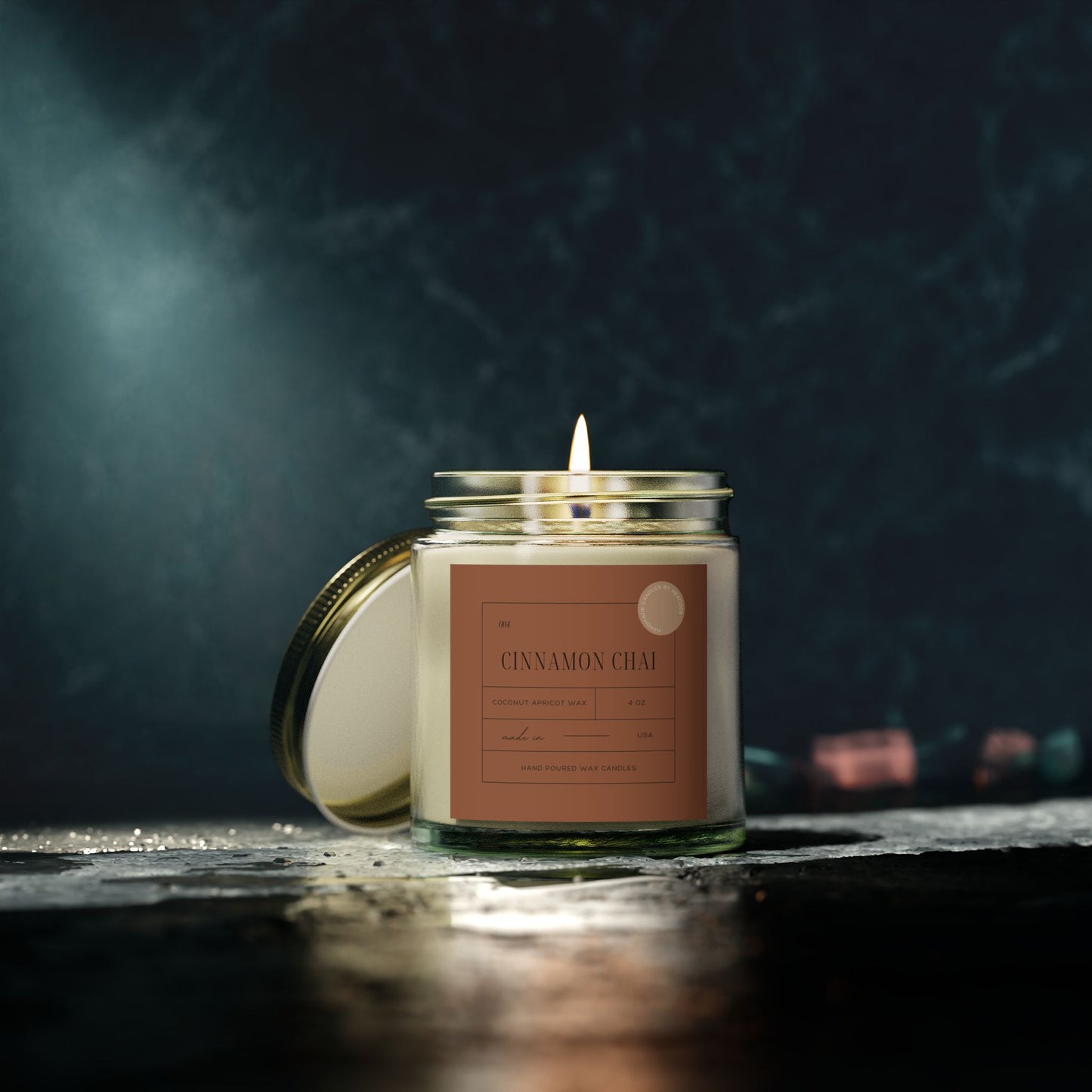 Cinnamon Chai - Coconut Apricot Scented Candle