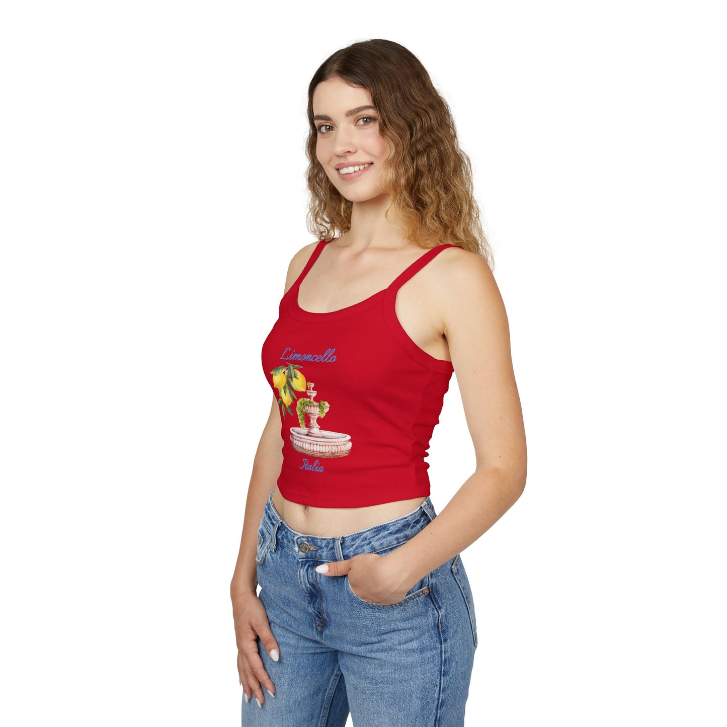 Limoncello Italy Spaghetti Strap Tank Top