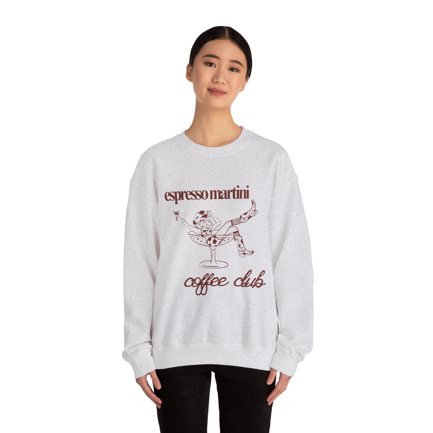 Espresso Martini Coffee Club Graphic Sweatshirt