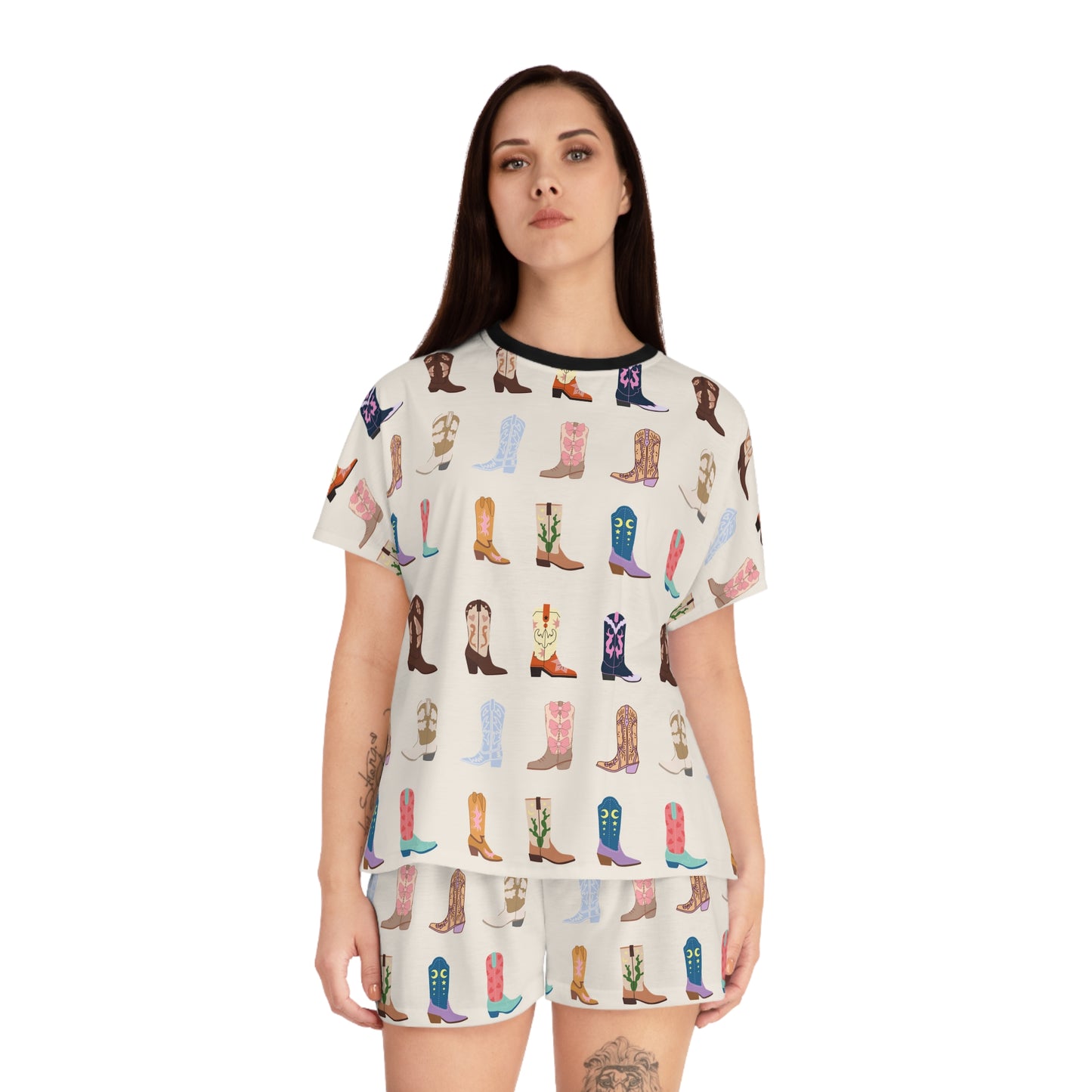 Cowgirl Women's Short Pajama Set
