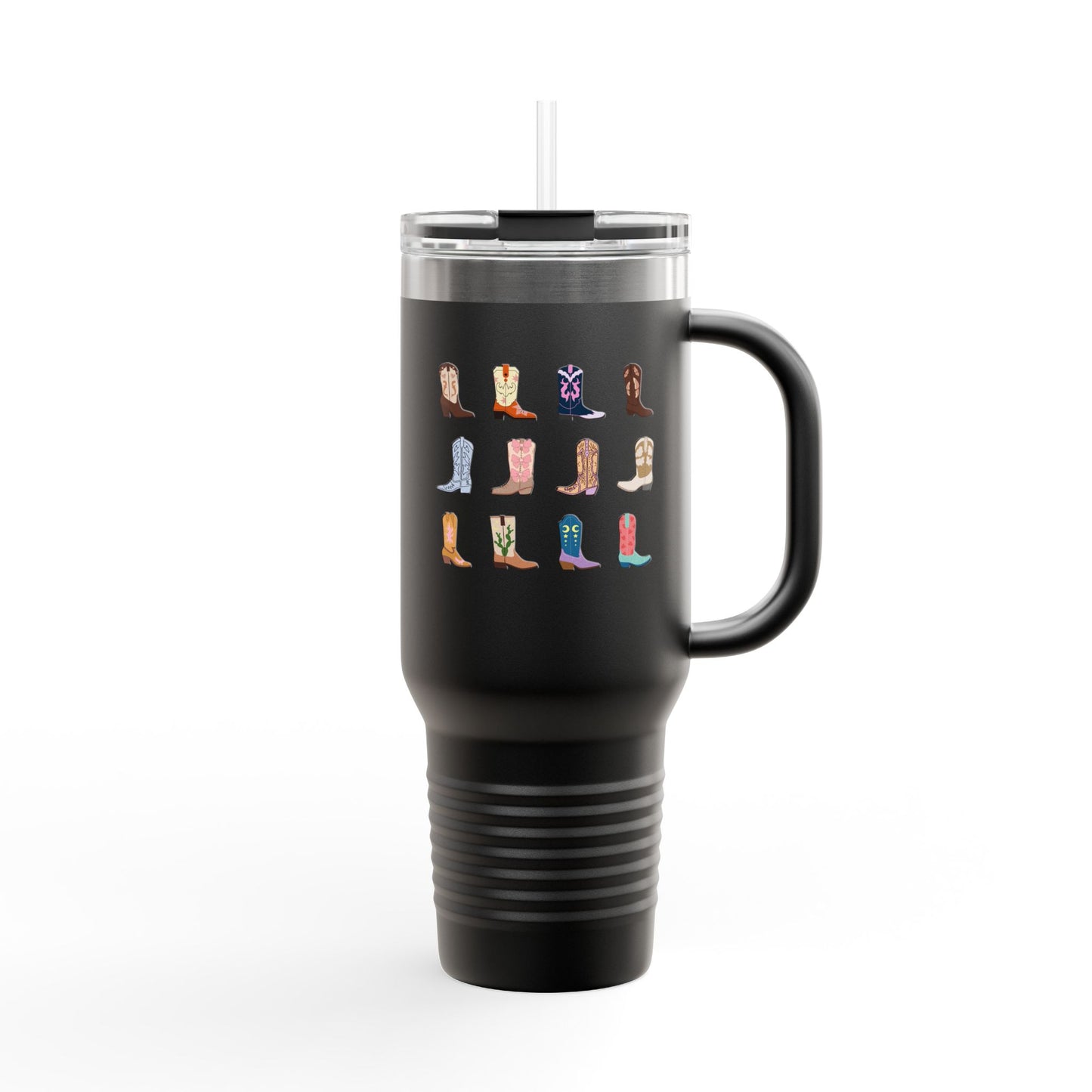 These Boots Insulated Travel Tumbler Mug