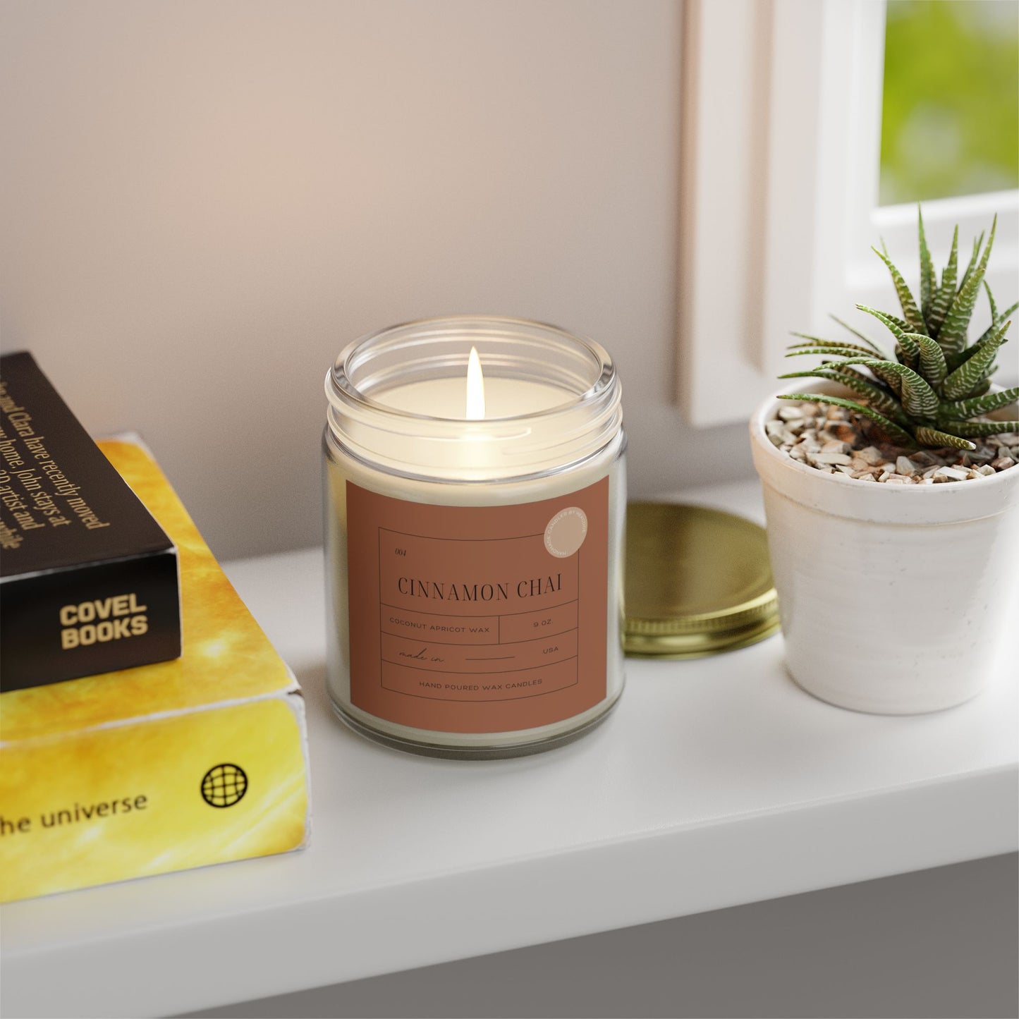 Cinnamon Chai - Coconut Apricot Scented Candle