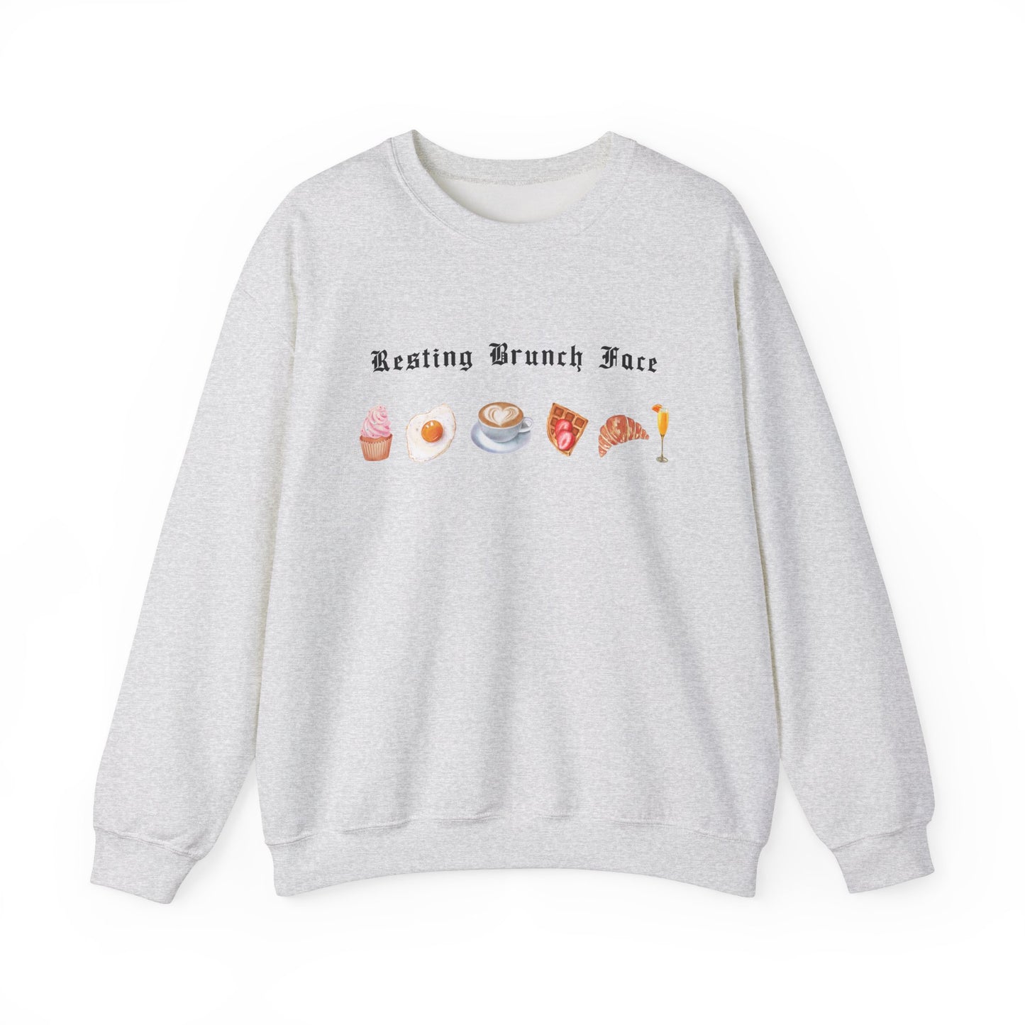 Resting Brunch Face Graphic Sweatshirt