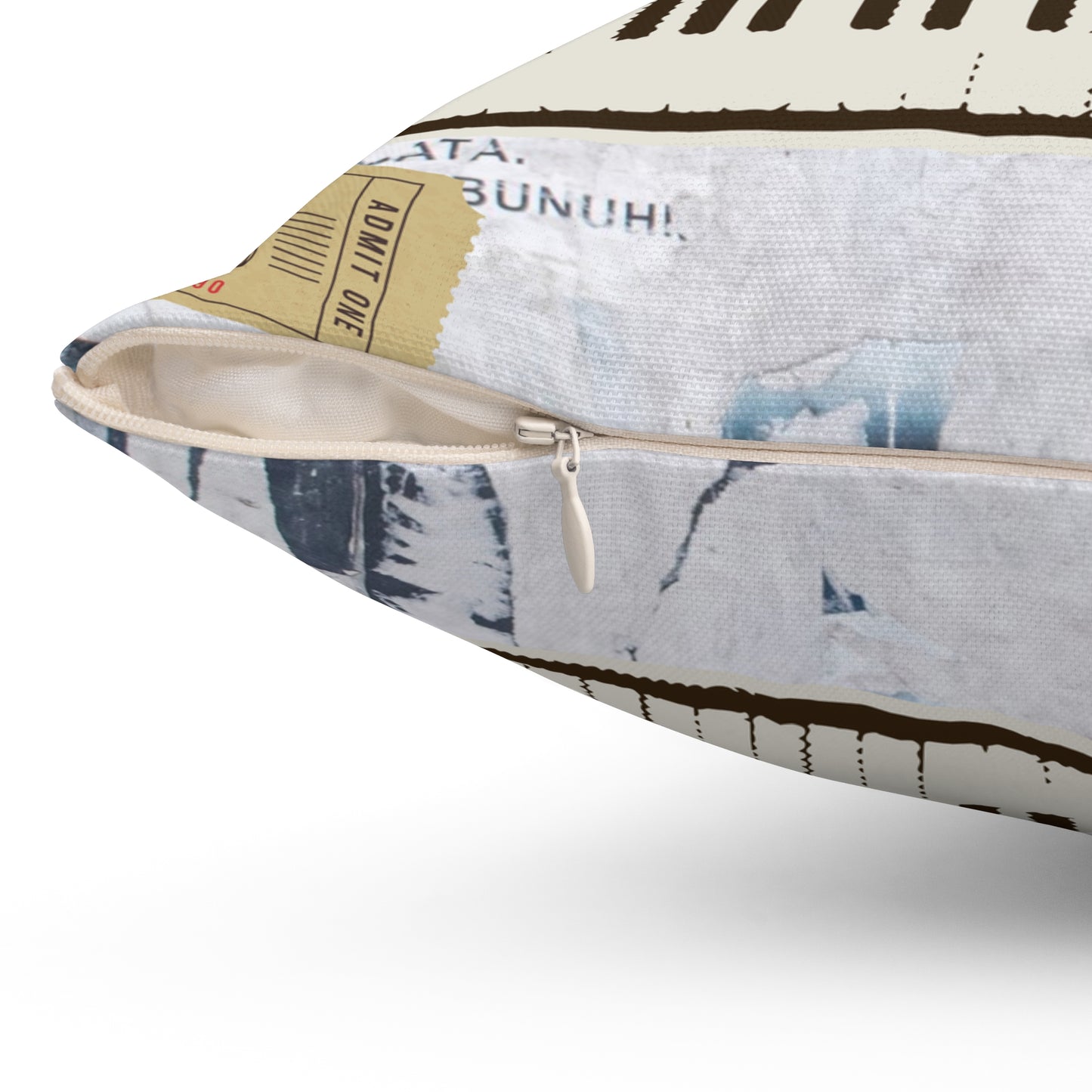 Inspired by Song Music Decor Pillow
