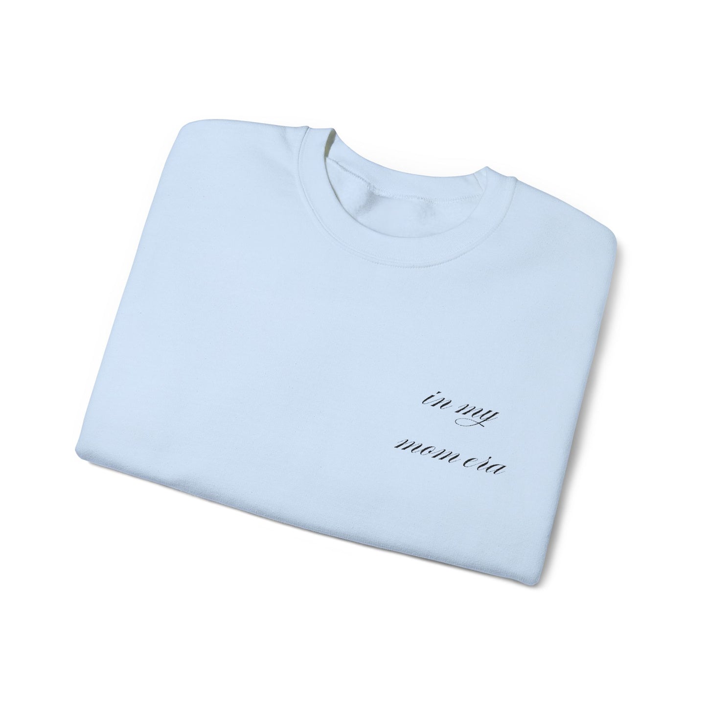 In My Mom Era Embroidered Crewneck Sweatshirt