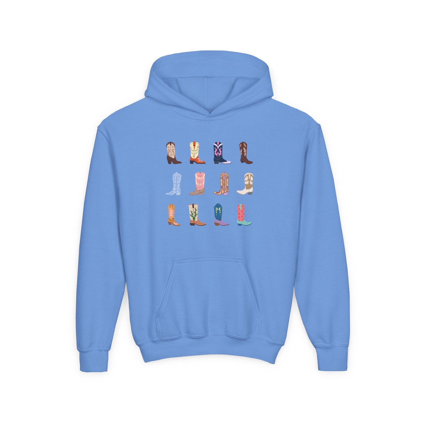 Cowboy Boot Youth Hoodie