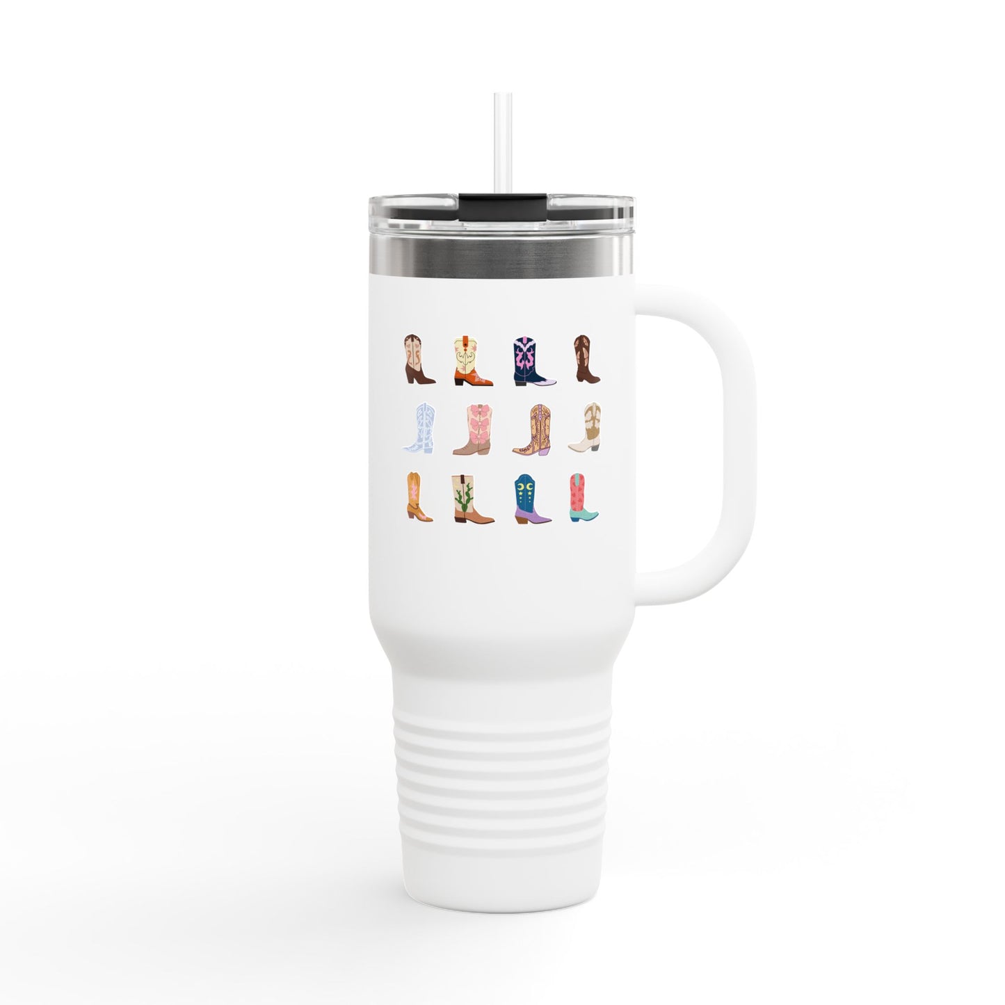 These Boots Insulated Travel Tumbler Mug