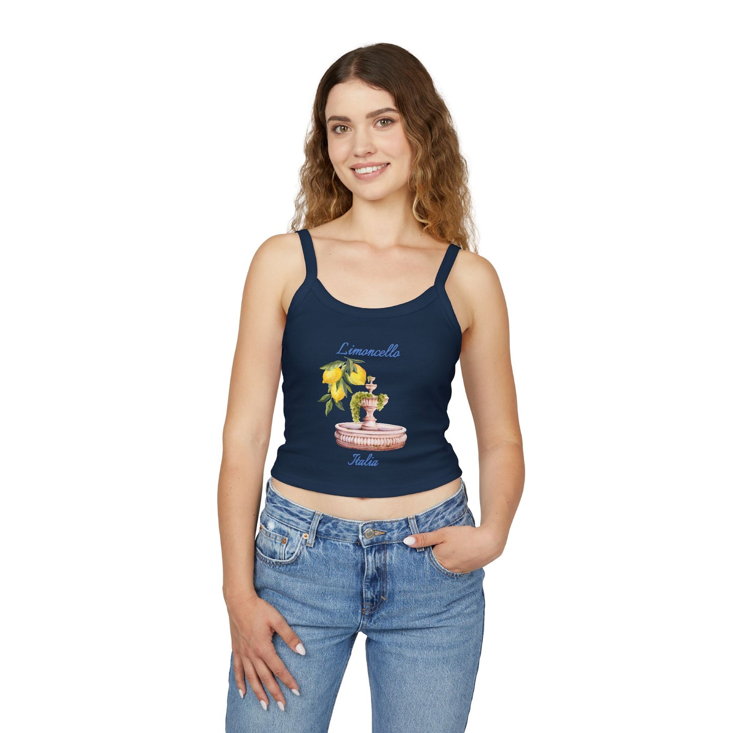 Limoncello Italy Spaghetti Strap Tank Top