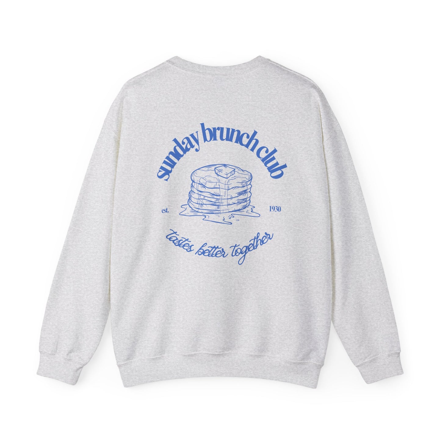 Sunday Brunch Club Breakfast Graphic Sweatshirt