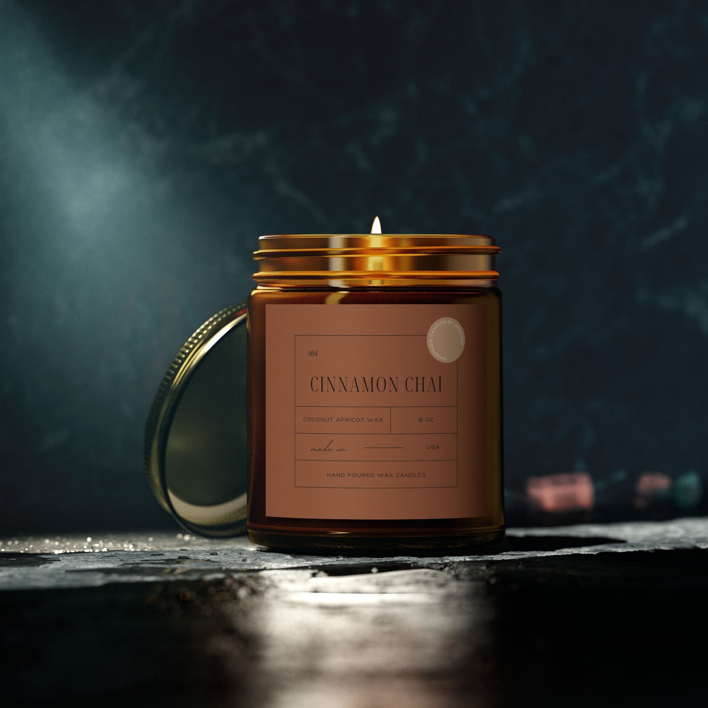 Cinnamon Chai - Coconut Apricot Scented Candle