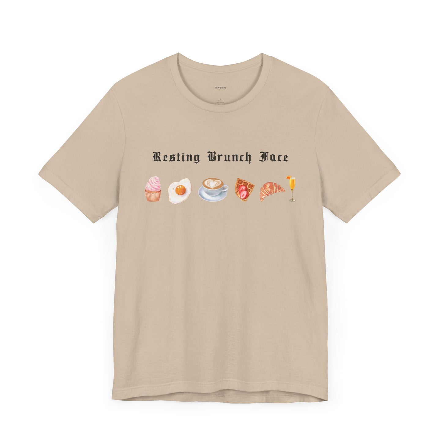 Resting Brunch Face Graphic Streetwear T-Shirt