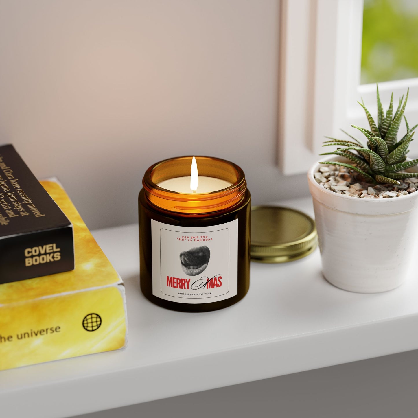 You Put the "Ho" in Holidays Merry Xmas Scented Candles
