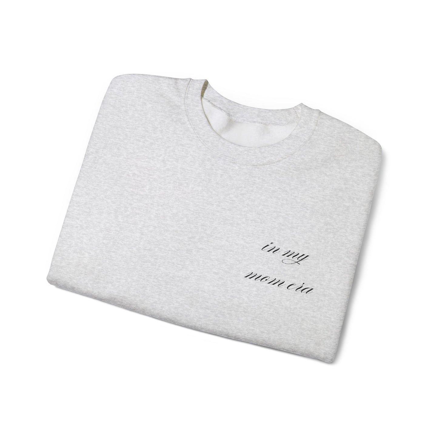 In My Mom Era Embroidered Crewneck Sweatshirt