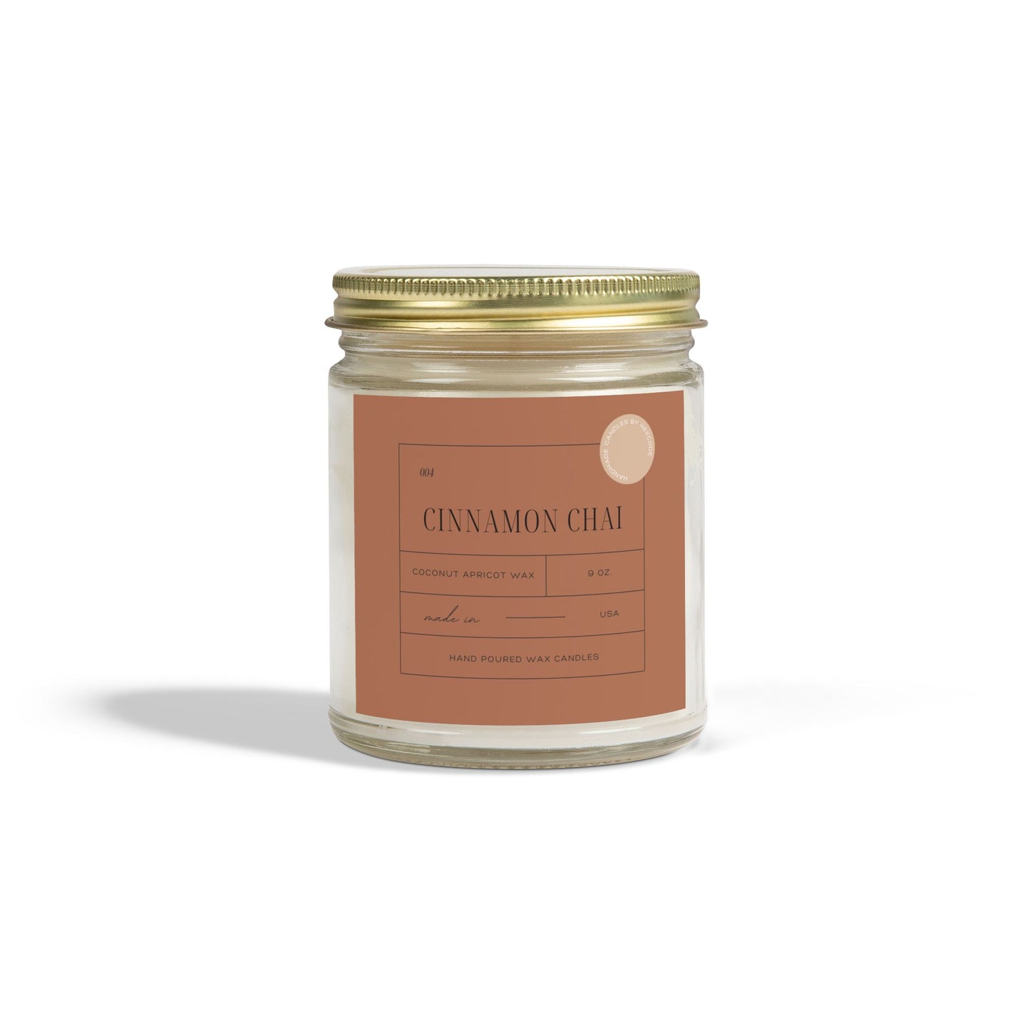 Cinnamon Chai - Coconut Apricot Scented Candle